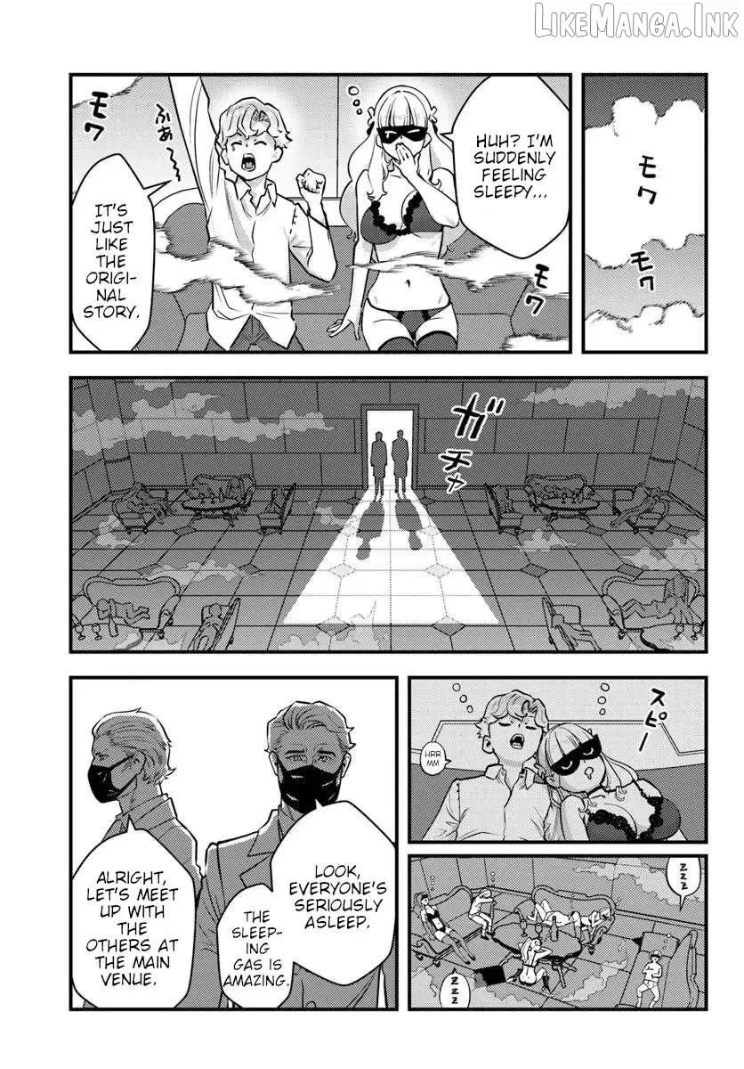 Kuzuless Oblige 18-kin ge sekai no kuzu akuyaku ni tensei shite shimatta ore wa, gensaku chishiki no chikara de dōshite mo mobu jinsei o tsukamitoritai Chapter 13 page 17