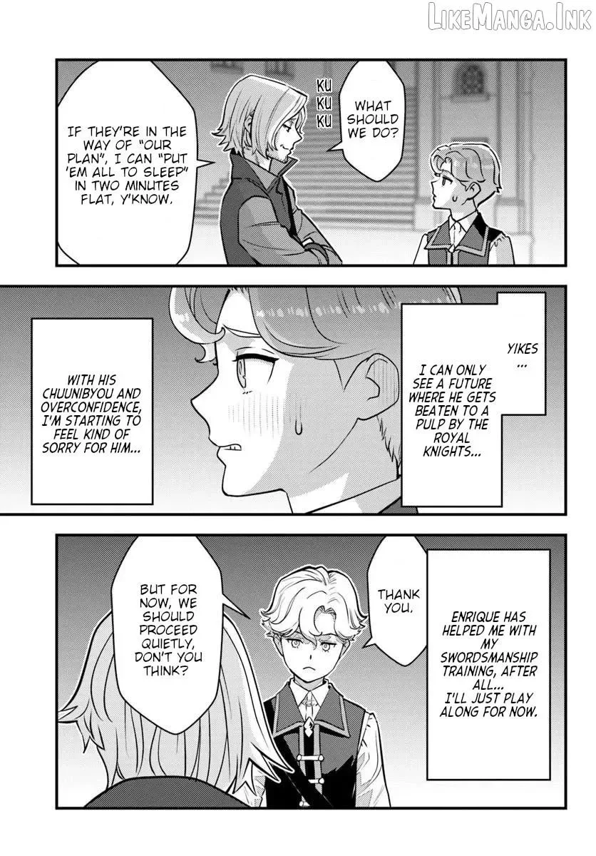 Kuzuless Oblige 18-kin ge sekai no kuzu akuyaku ni tensei shite shimatta ore wa, gensaku chishiki no chikara de dōshite mo mobu jinsei o tsukamitoritai Chapter 15 page 7