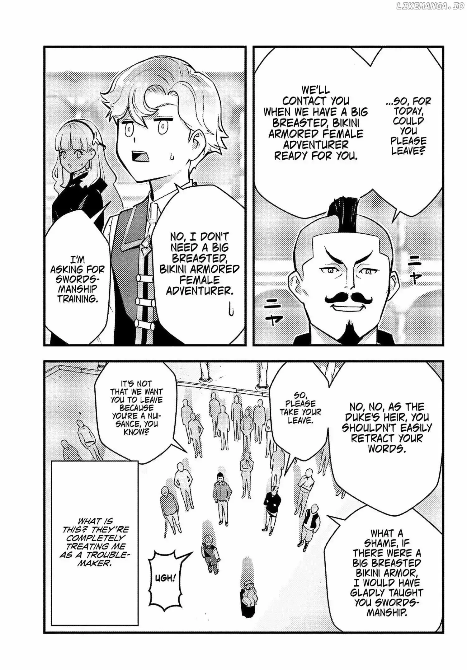 Kuzuless Oblige 18-kin ge sekai no kuzu akuyaku ni tensei shite shimatta ore wa, gensaku chishiki no chikara de dōshite mo mobu jinsei o tsukamitoritai Chapter 3.1 page 14