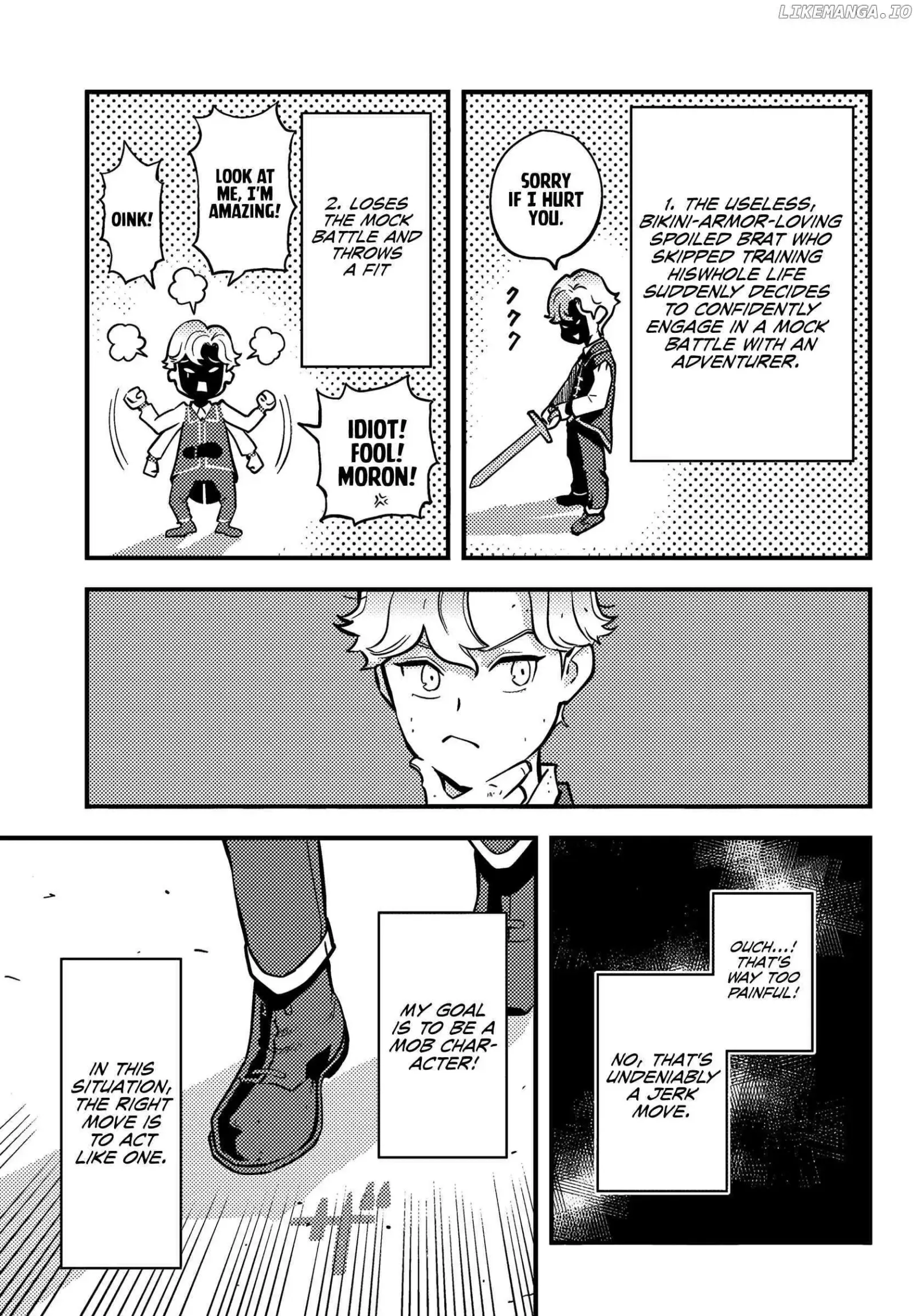 Kuzuless Oblige 18-kin ge sekai no kuzu akuyaku ni tensei shite shimatta ore wa, gensaku chishiki no chikara de dōshite mo mobu jinsei o tsukamitoritai Chapter 4.1 page 15