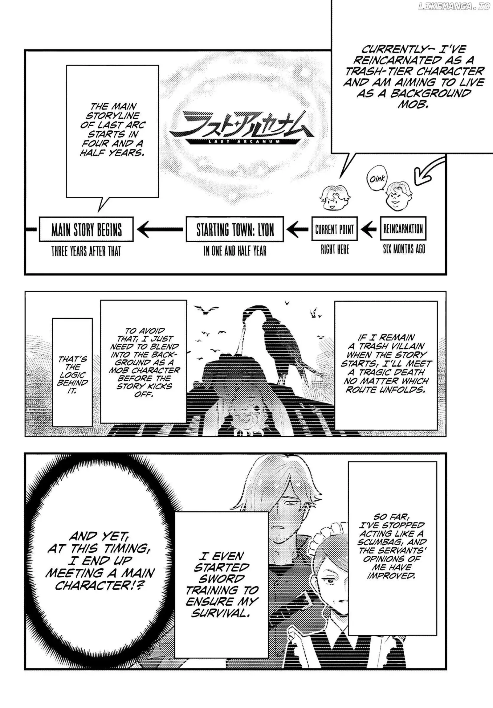 Kuzuless Oblige 18-kin ge sekai no kuzu akuyaku ni tensei shite shimatta ore wa, gensaku chishiki no chikara de dōshite mo mobu jinsei o tsukamitoritai Chapter 5.1 page 7