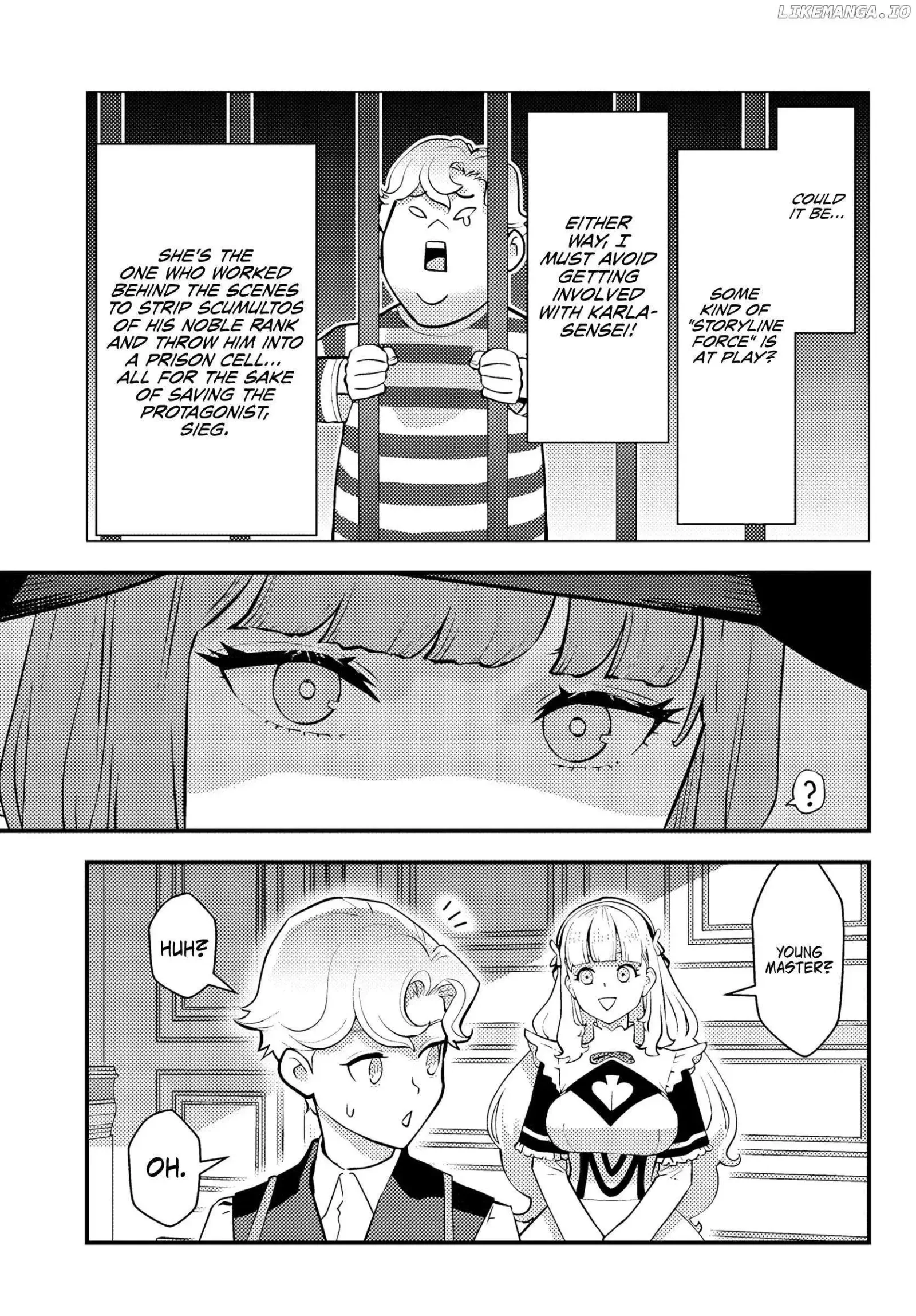 Kuzuless Oblige 18-kin ge sekai no kuzu akuyaku ni tensei shite shimatta ore wa, gensaku chishiki no chikara de dōshite mo mobu jinsei o tsukamitoritai Chapter 5.1 page 8