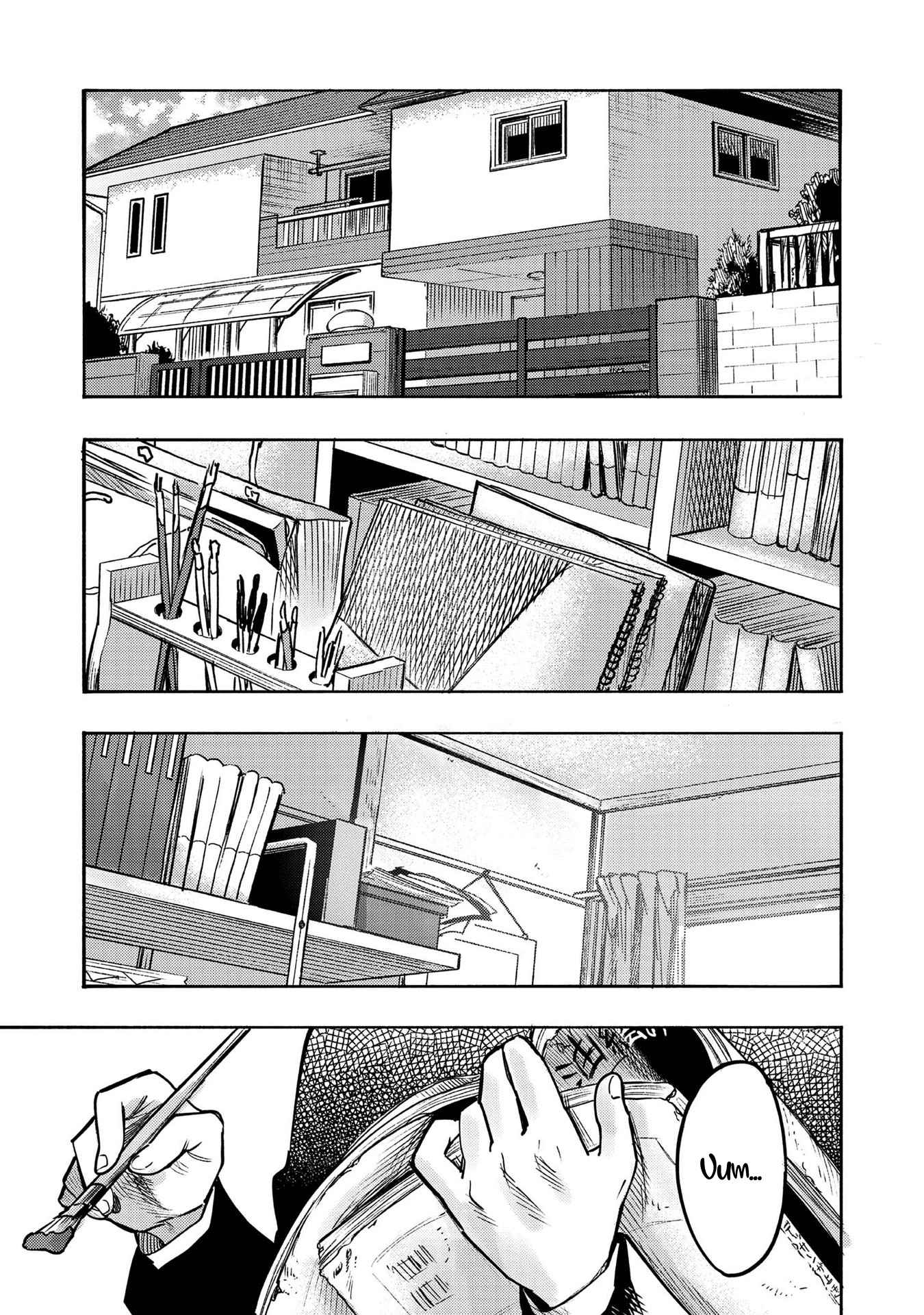Kyou mo E ni Kaita Mochi ga Umai Chapter 1 page 3