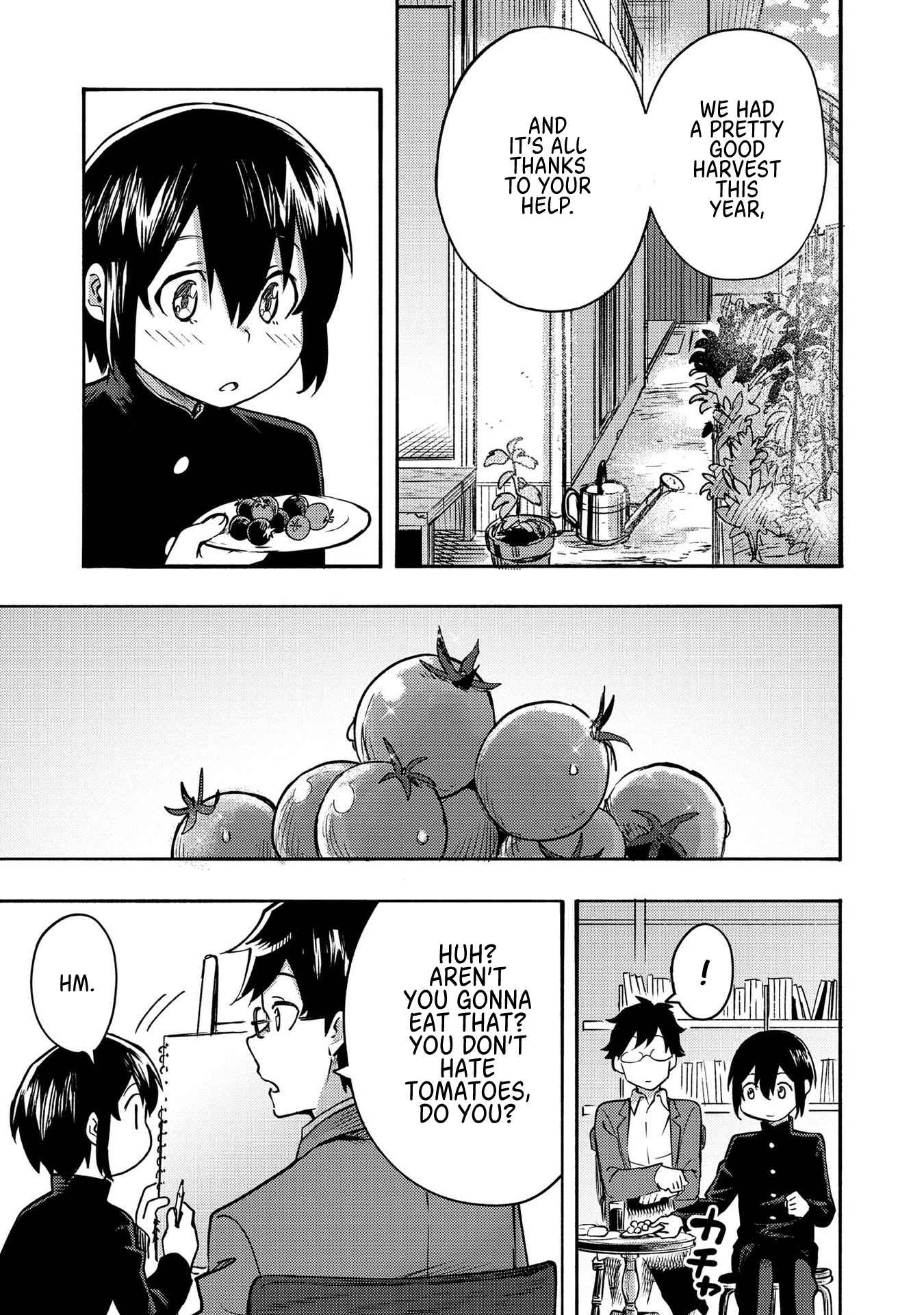 Kyou mo E ni Kaita Mochi ga Umai Chapter 1 page 7
