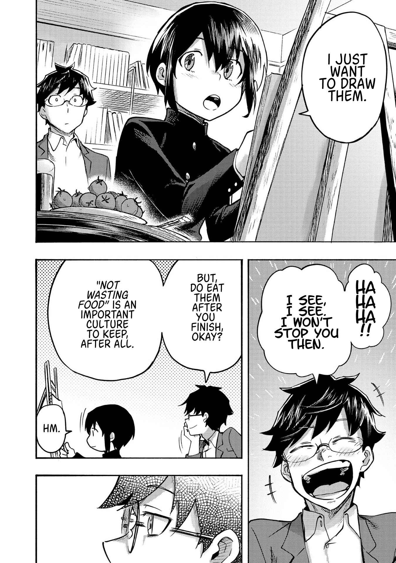 Kyou mo E ni Kaita Mochi ga Umai Chapter 1 page 8