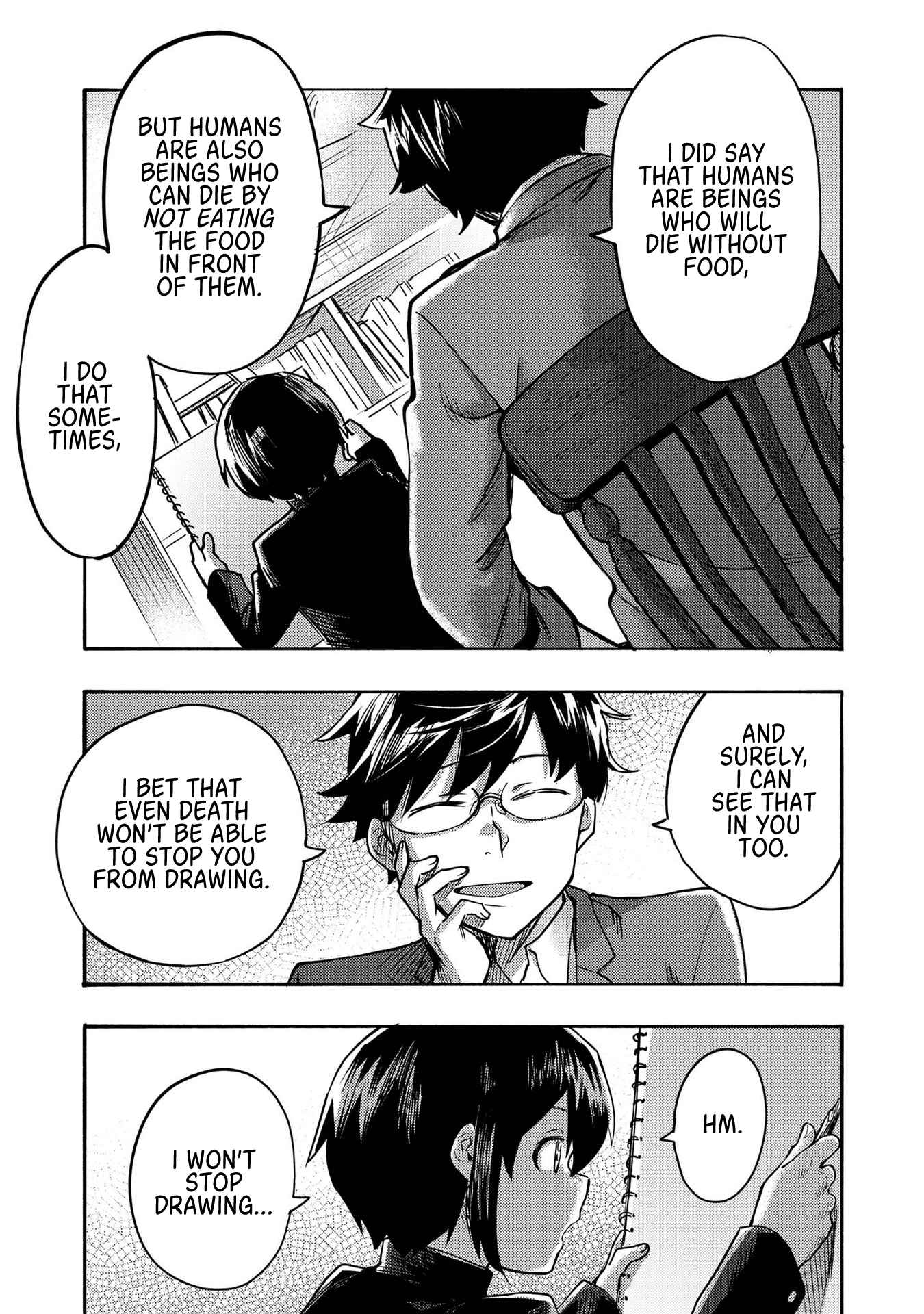 Kyou mo E ni Kaita Mochi ga Umai Chapter 1 page 9