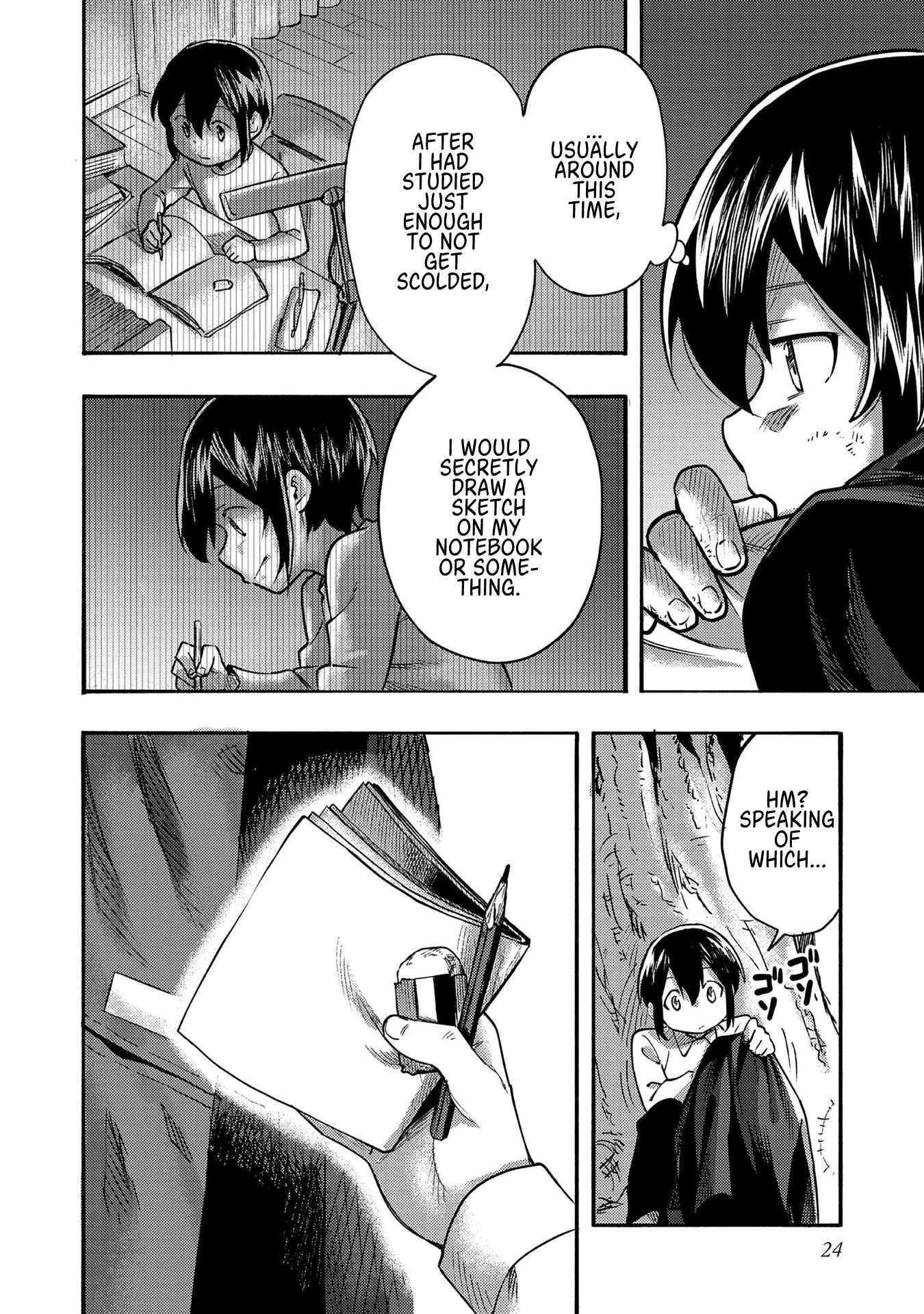 Kyou mo E ni Kaita Mochi ga Umai Chapter 1 page 21