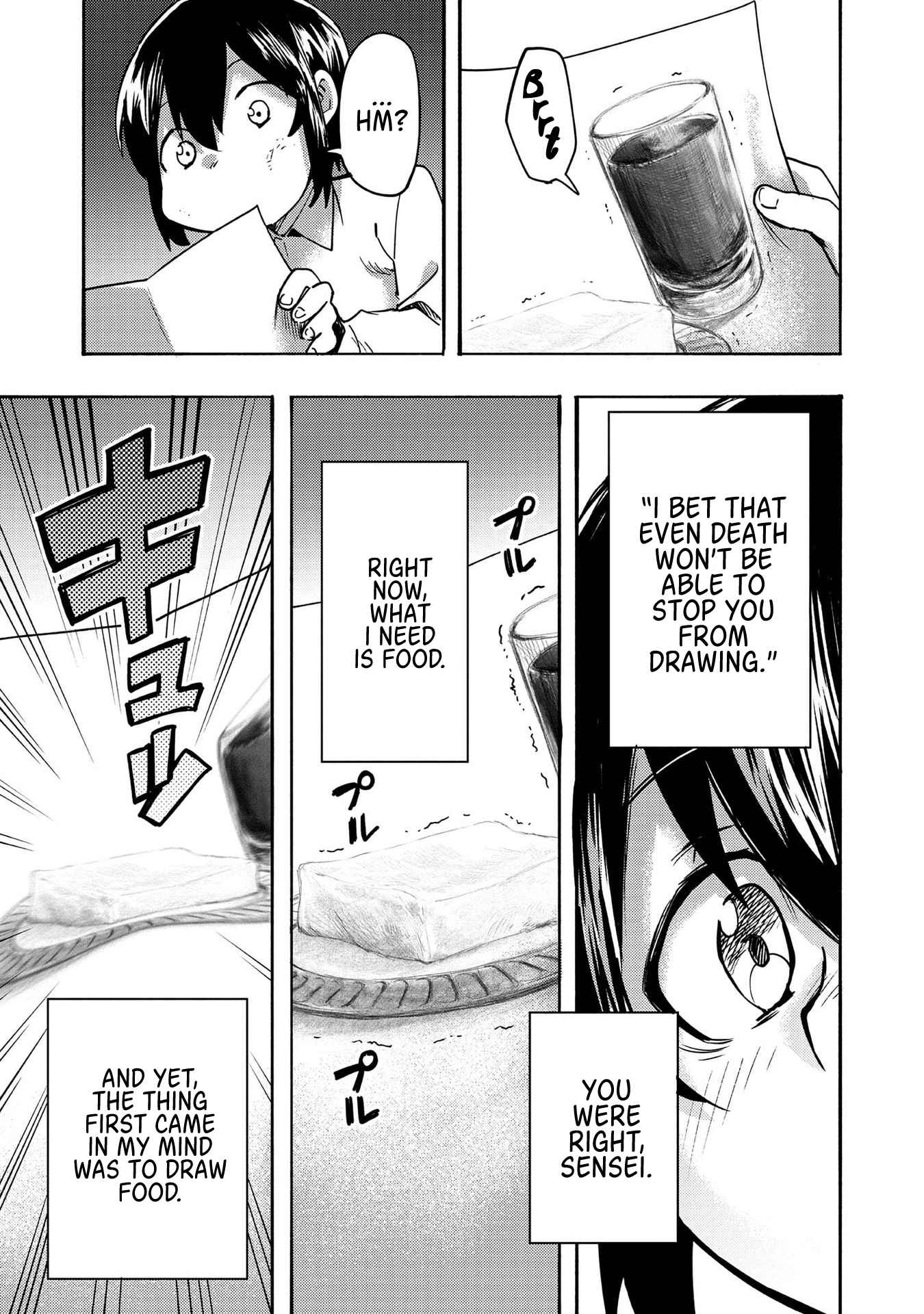 Kyou mo E ni Kaita Mochi ga Umai Chapter 1 page 24