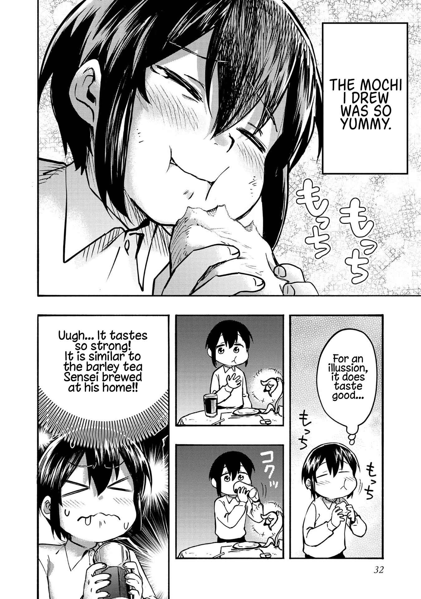 Kyou mo E ni Kaita Mochi ga Umai Chapter 1 page 28