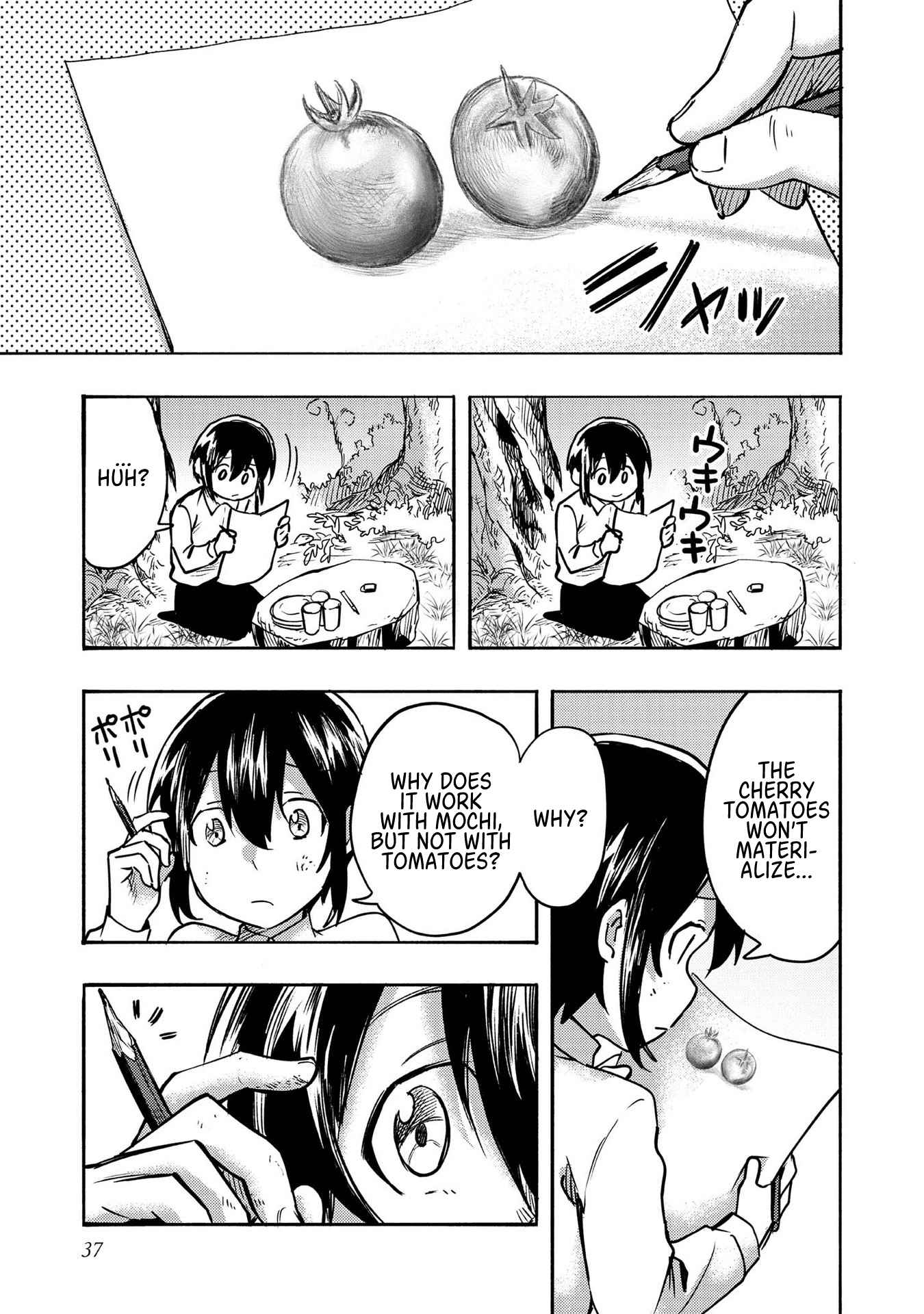 Kyou mo E ni Kaita Mochi ga Umai Chapter 1 page 33