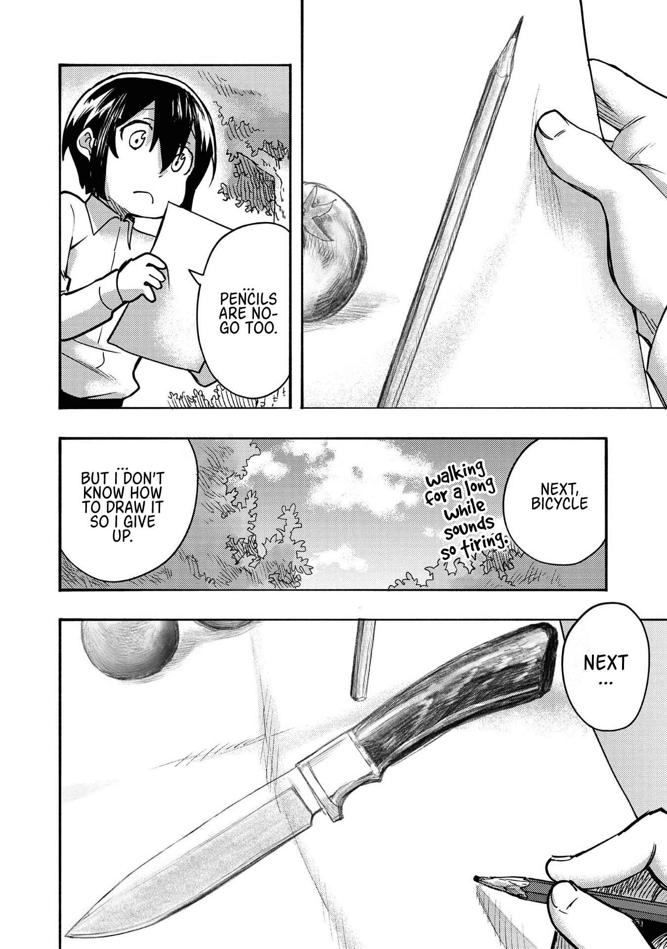 Kyou mo E ni Kaita Mochi ga Umai Chapter 1 page 34