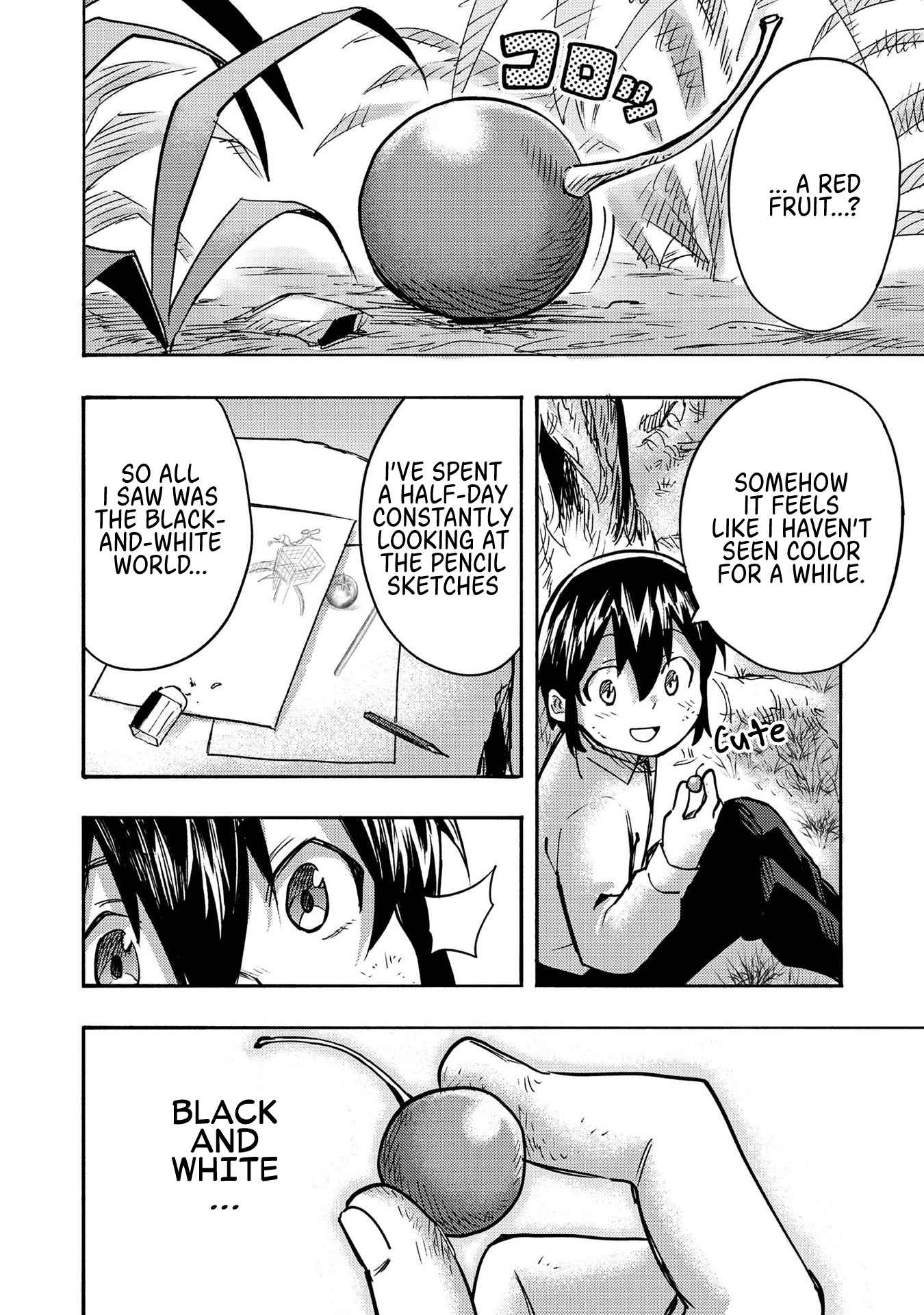 Kyou mo E ni Kaita Mochi ga Umai Chapter 1 page 38
