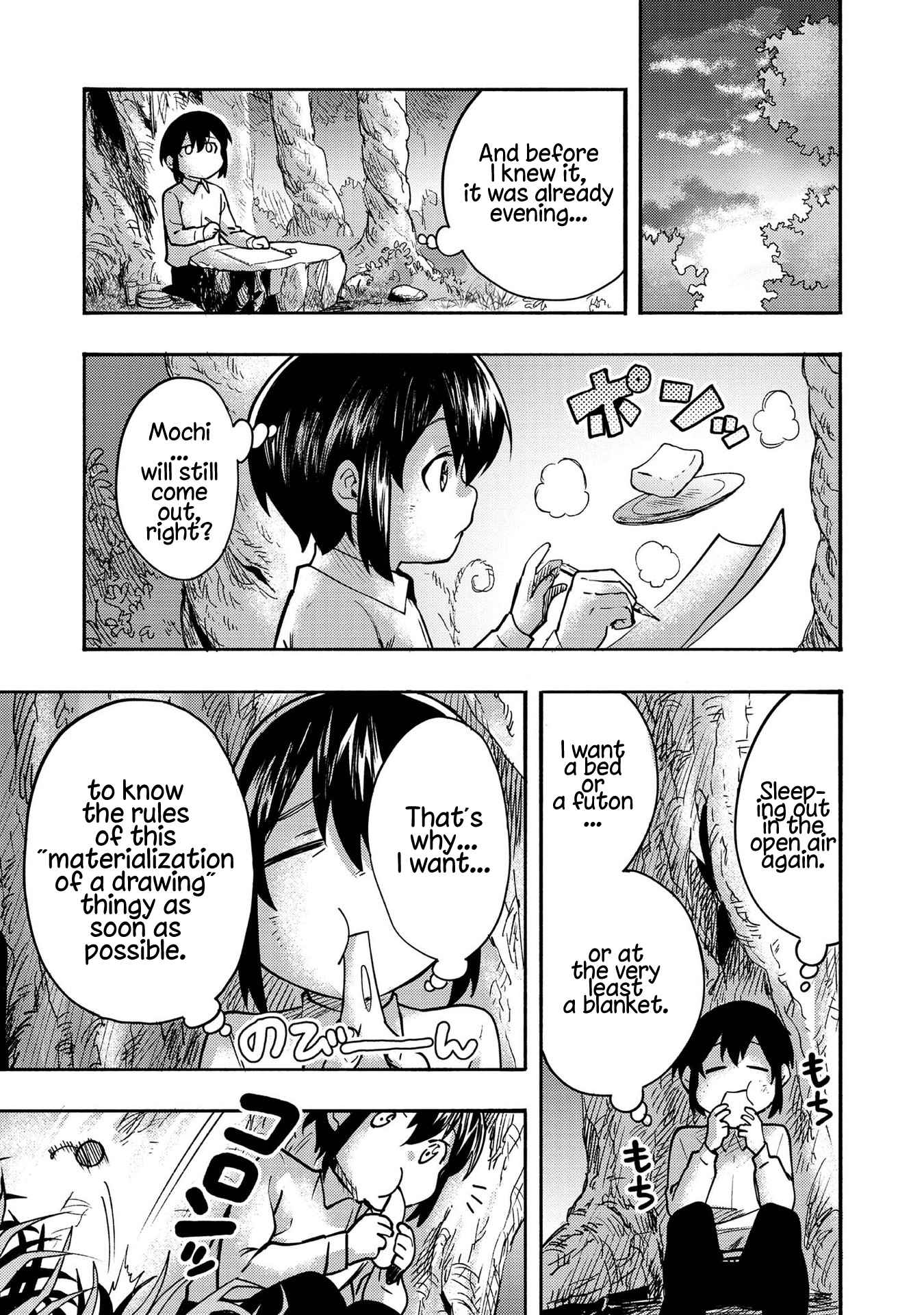 Kyou mo E ni Kaita Mochi ga Umai Chapter 1 page 37