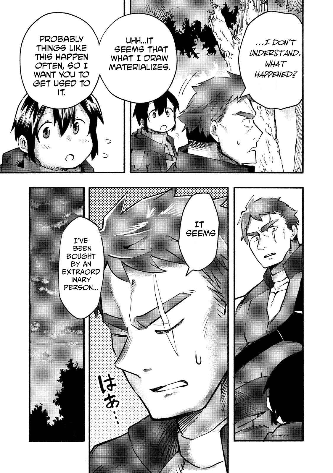 Kyou mo E ni Kaita Mochi ga Umai Chapter 11 page 34