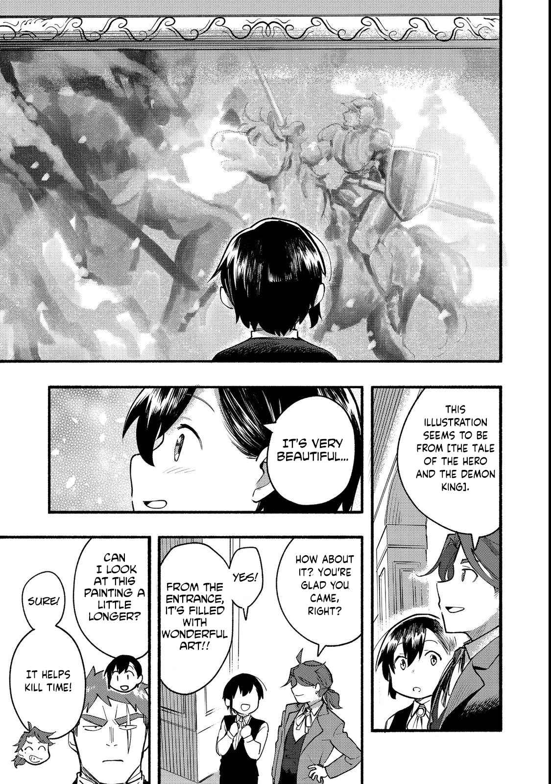 Kyou mo E ni Kaita Mochi ga Umai Chapter 13 page 13