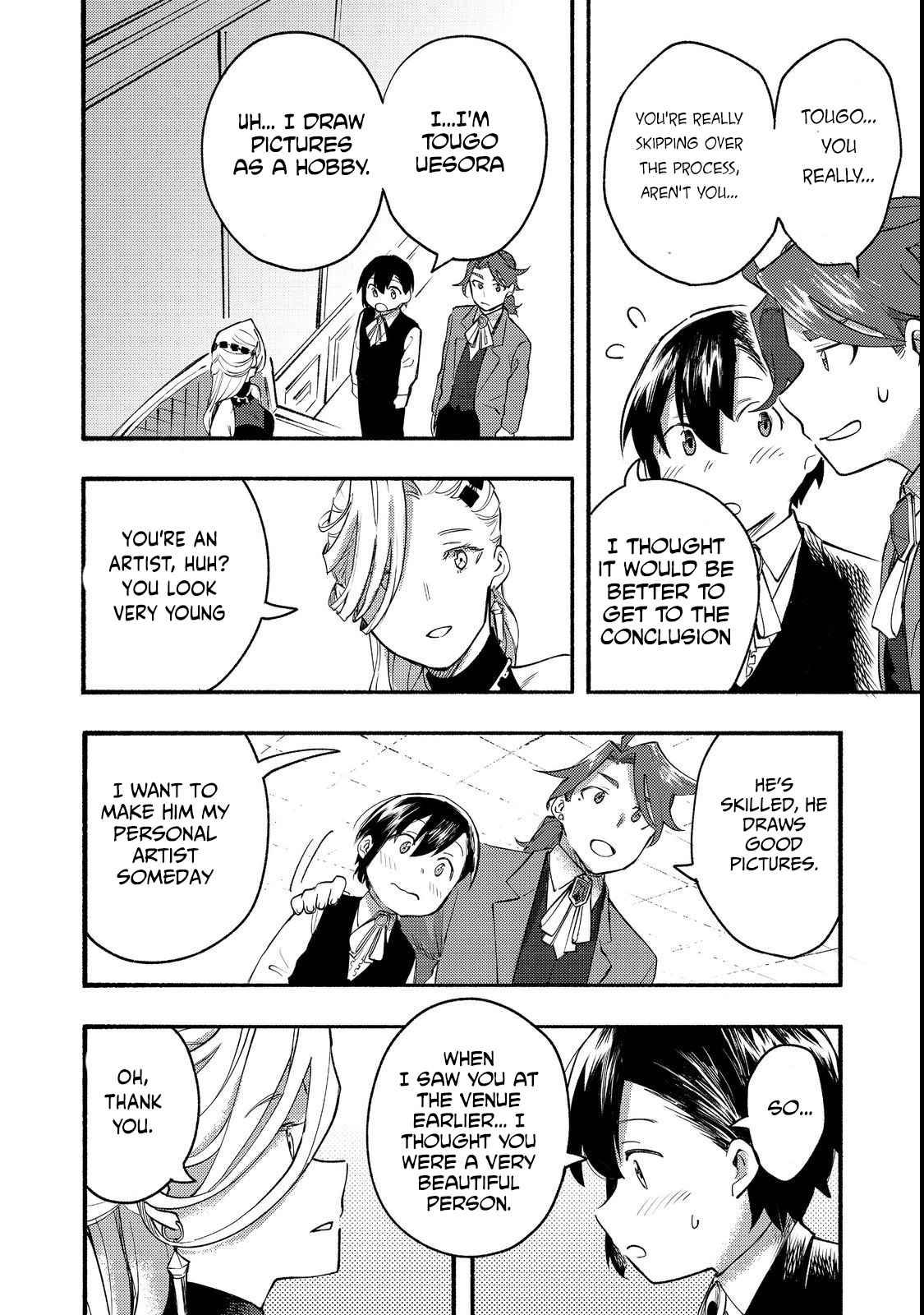 Kyou mo E ni Kaita Mochi ga Umai Chapter 13 page 36
