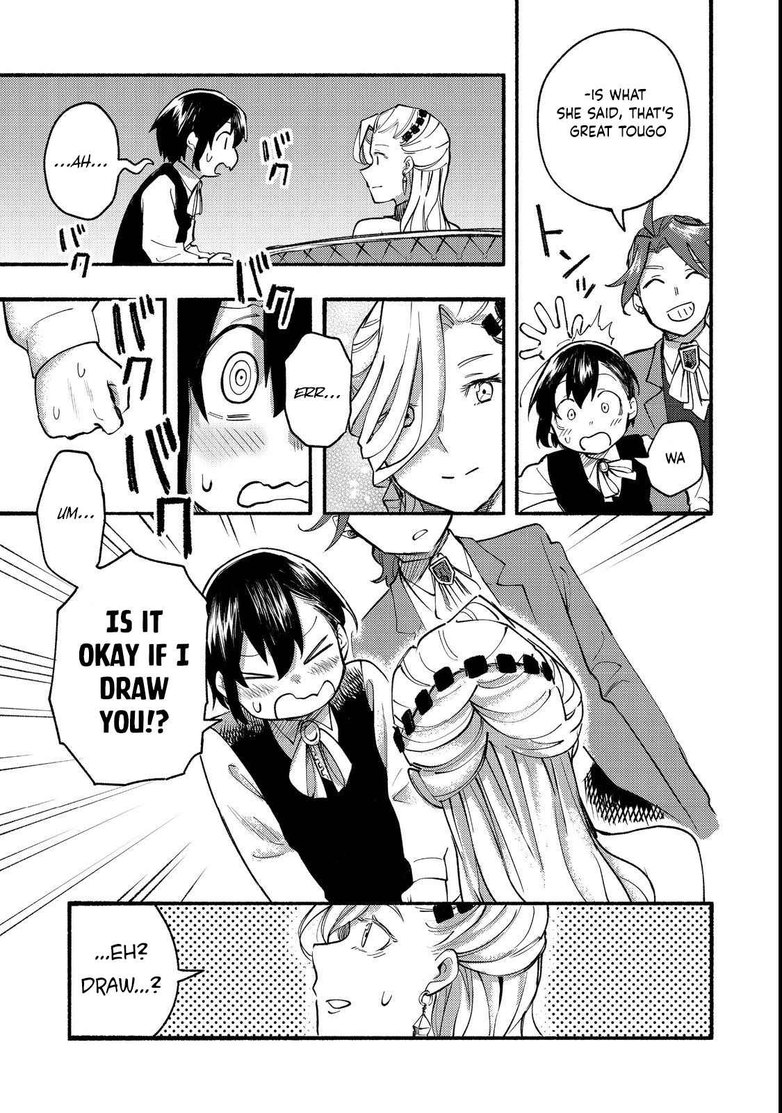 Kyou mo E ni Kaita Mochi ga Umai Chapter 13 page 35