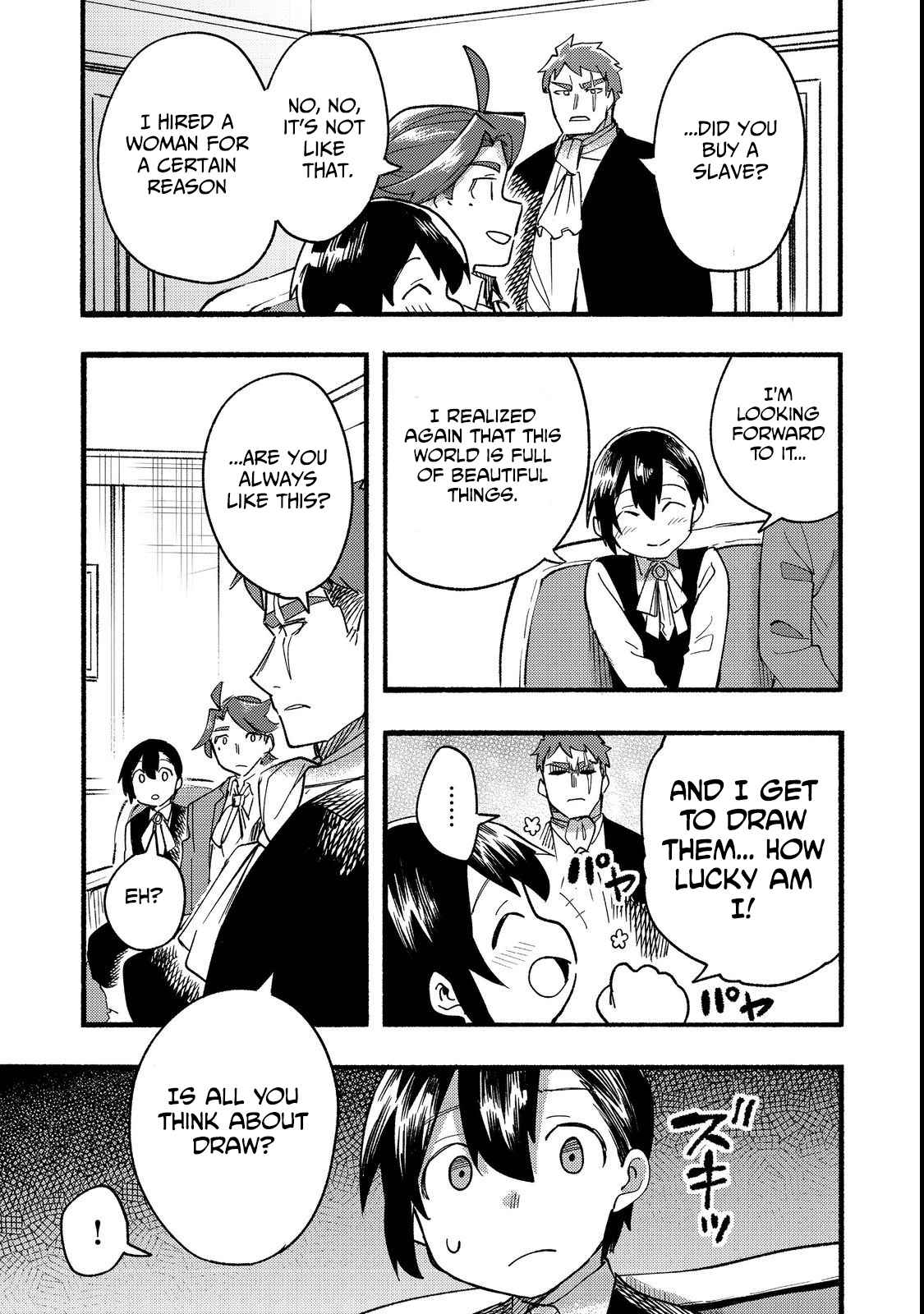 Kyou mo E ni Kaita Mochi ga Umai Chapter 14 page 14