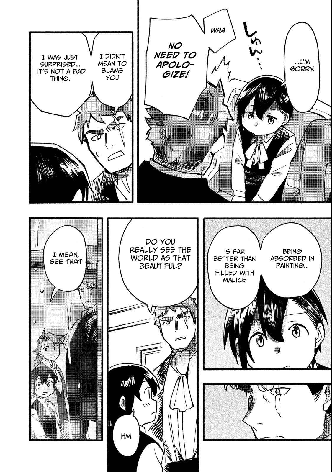 Kyou mo E ni Kaita Mochi ga Umai Chapter 14 page 15