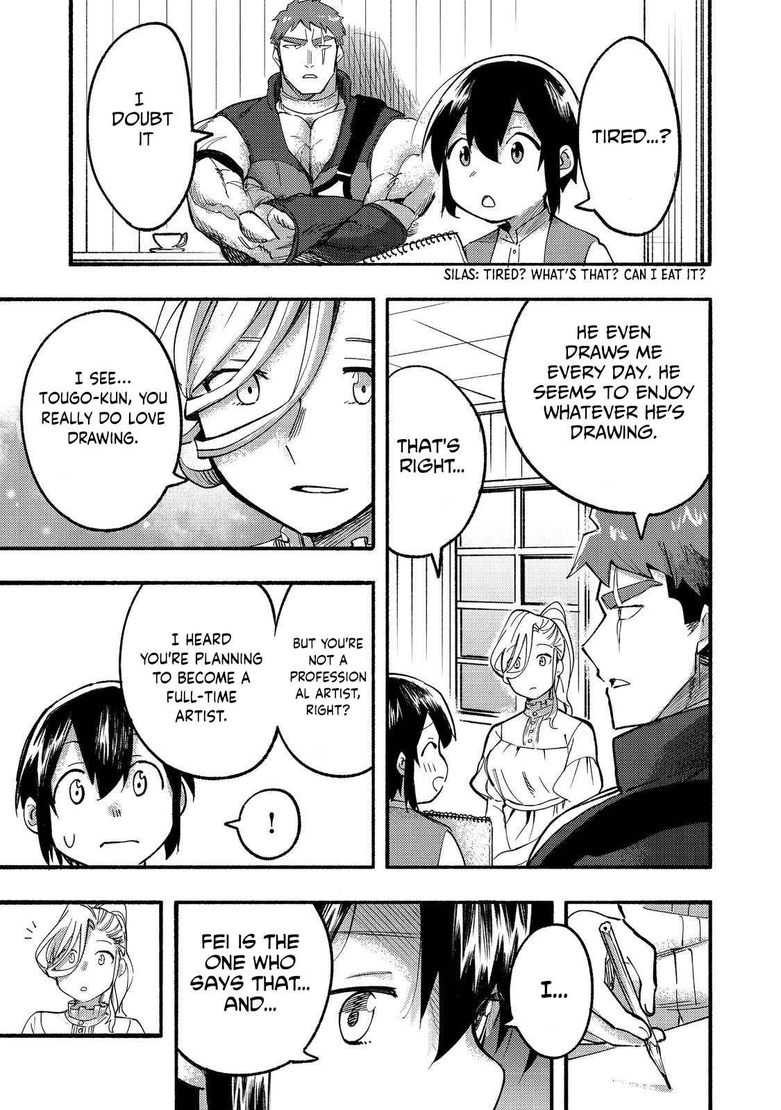 Kyou mo E ni Kaita Mochi ga Umai Chapter 15 page 8
