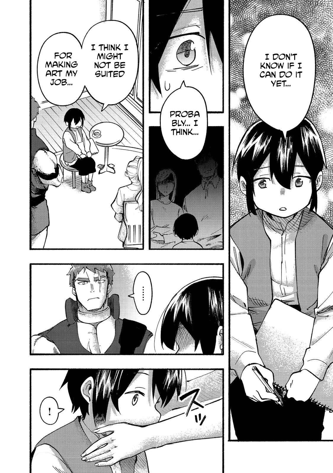 Kyou mo E ni Kaita Mochi ga Umai Chapter 15 page 9