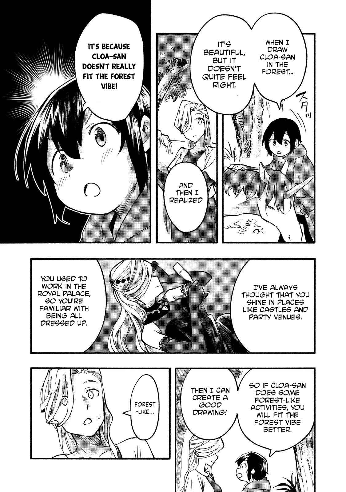 Kyou mo E ni Kaita Mochi ga Umai Chapter 15 page 24