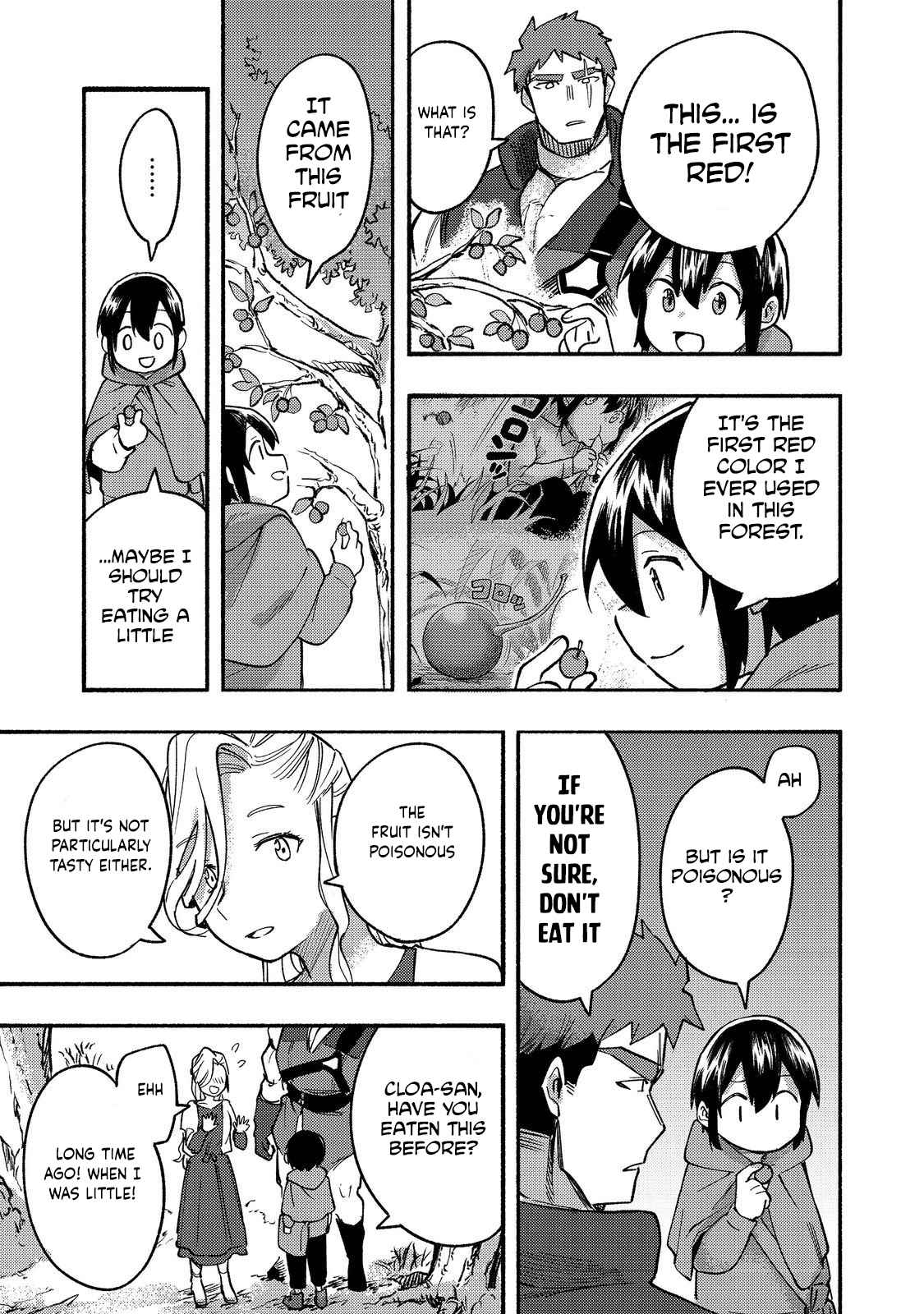 Kyou mo E ni Kaita Mochi ga Umai Chapter 15 page 28