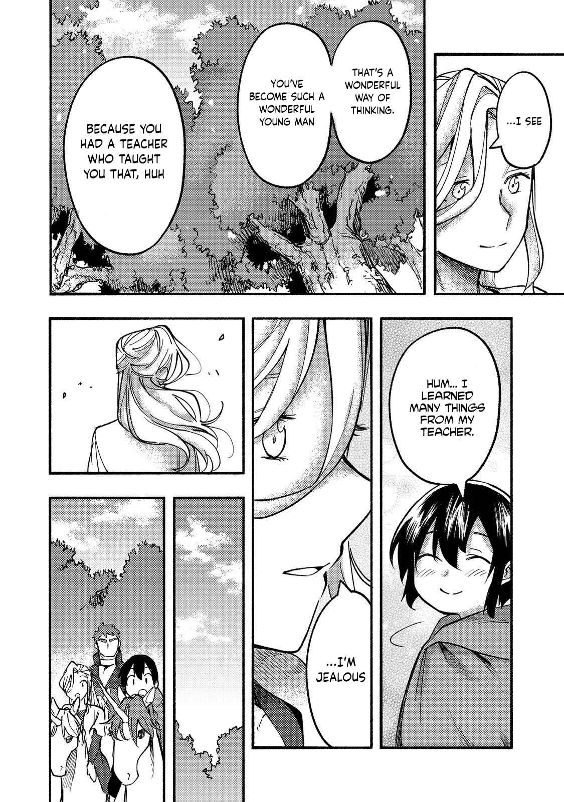 Kyou mo E ni Kaita Mochi ga Umai Chapter 15 page 33