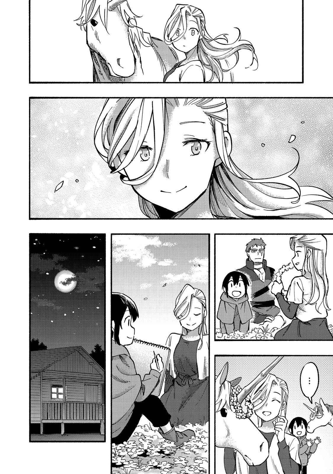 Kyou mo E ni Kaita Mochi ga Umai Chapter 15 page 35