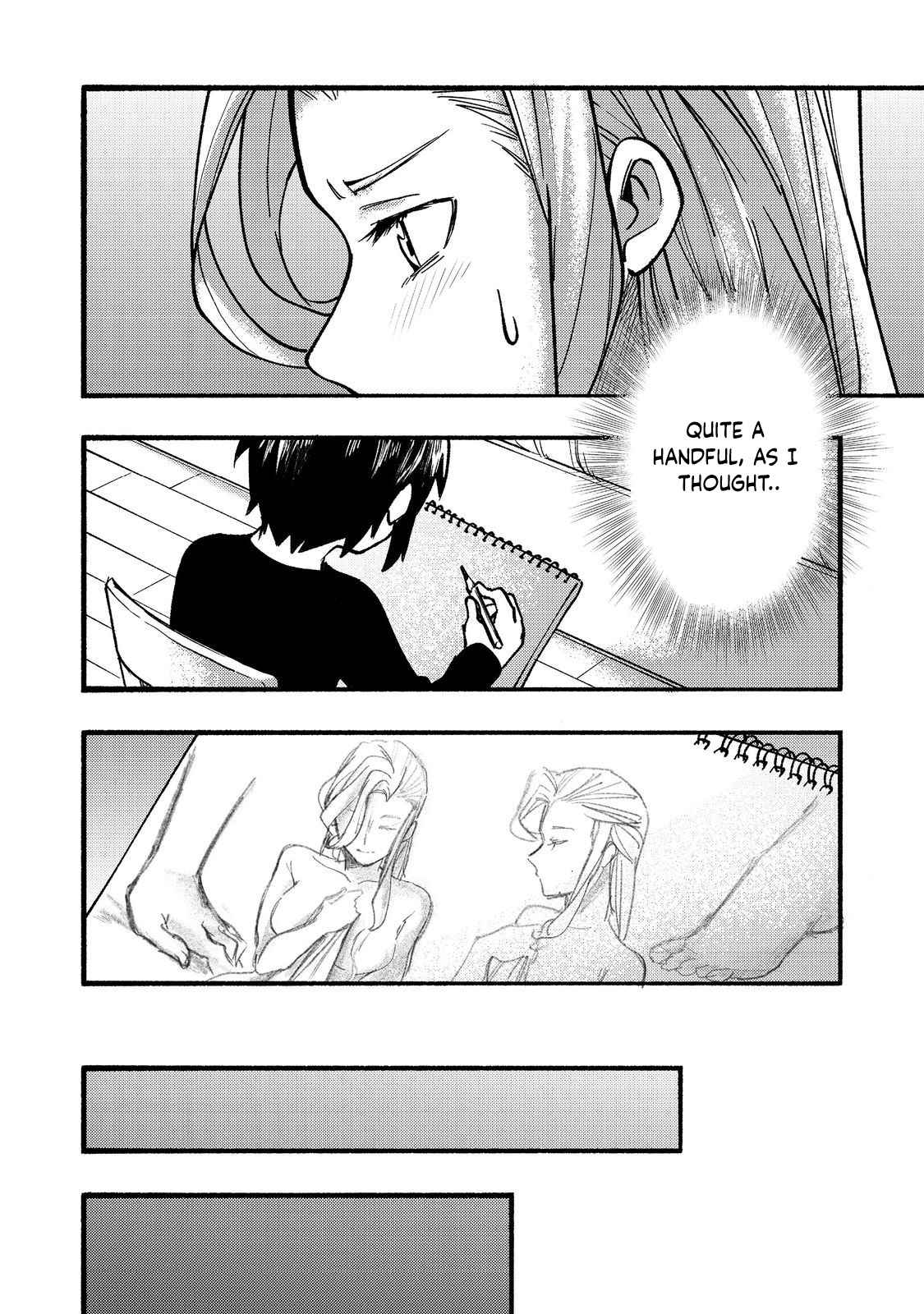 Kyou mo E ni Kaita Mochi ga Umai Chapter 16 page 15