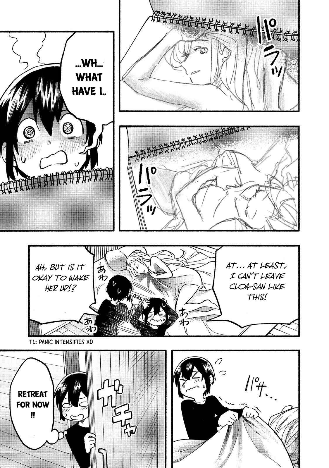 Kyou mo E ni Kaita Mochi ga Umai Chapter 16 page 18
