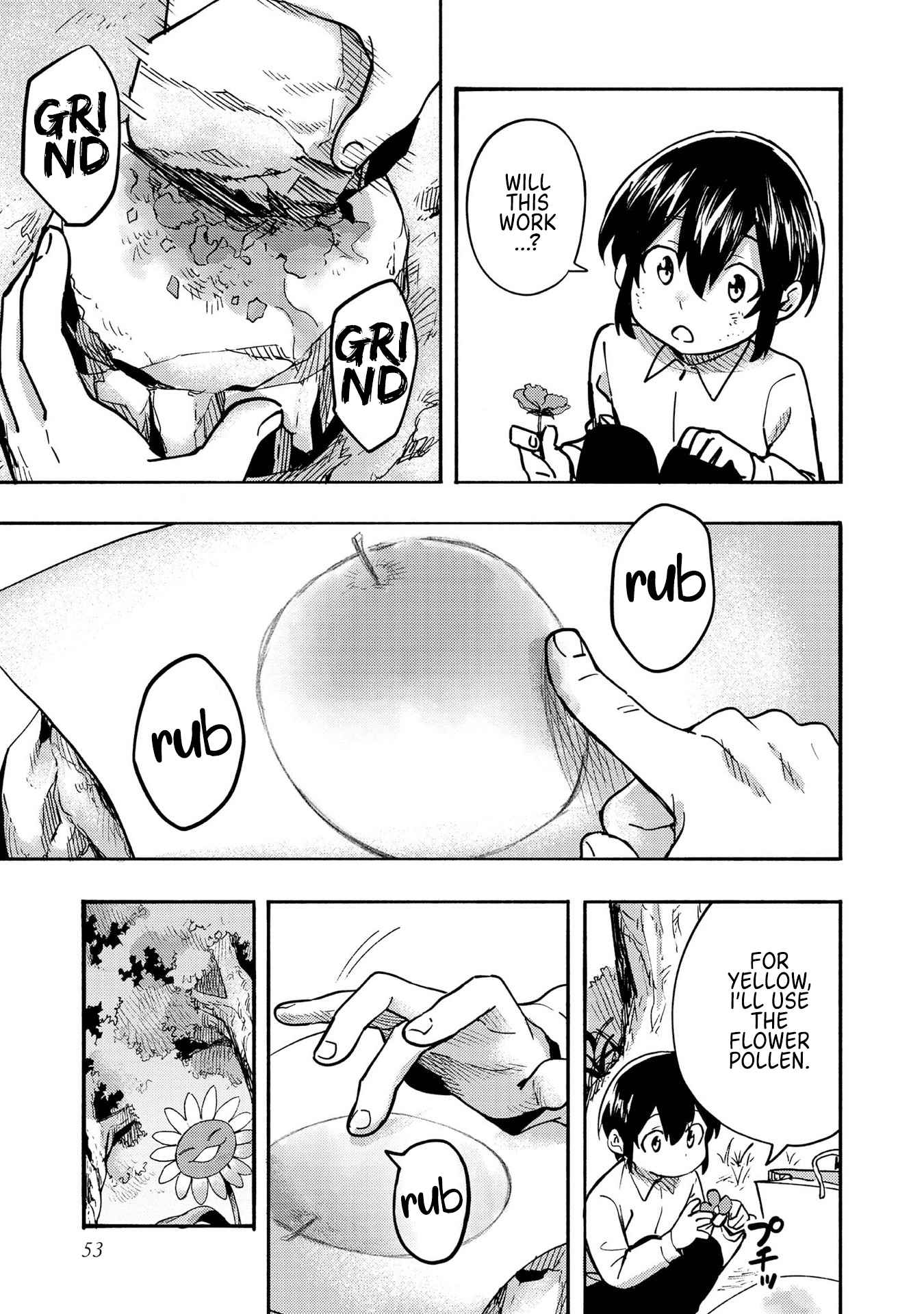 Kyou mo E ni Kaita Mochi ga Umai Chapter 2 page 5