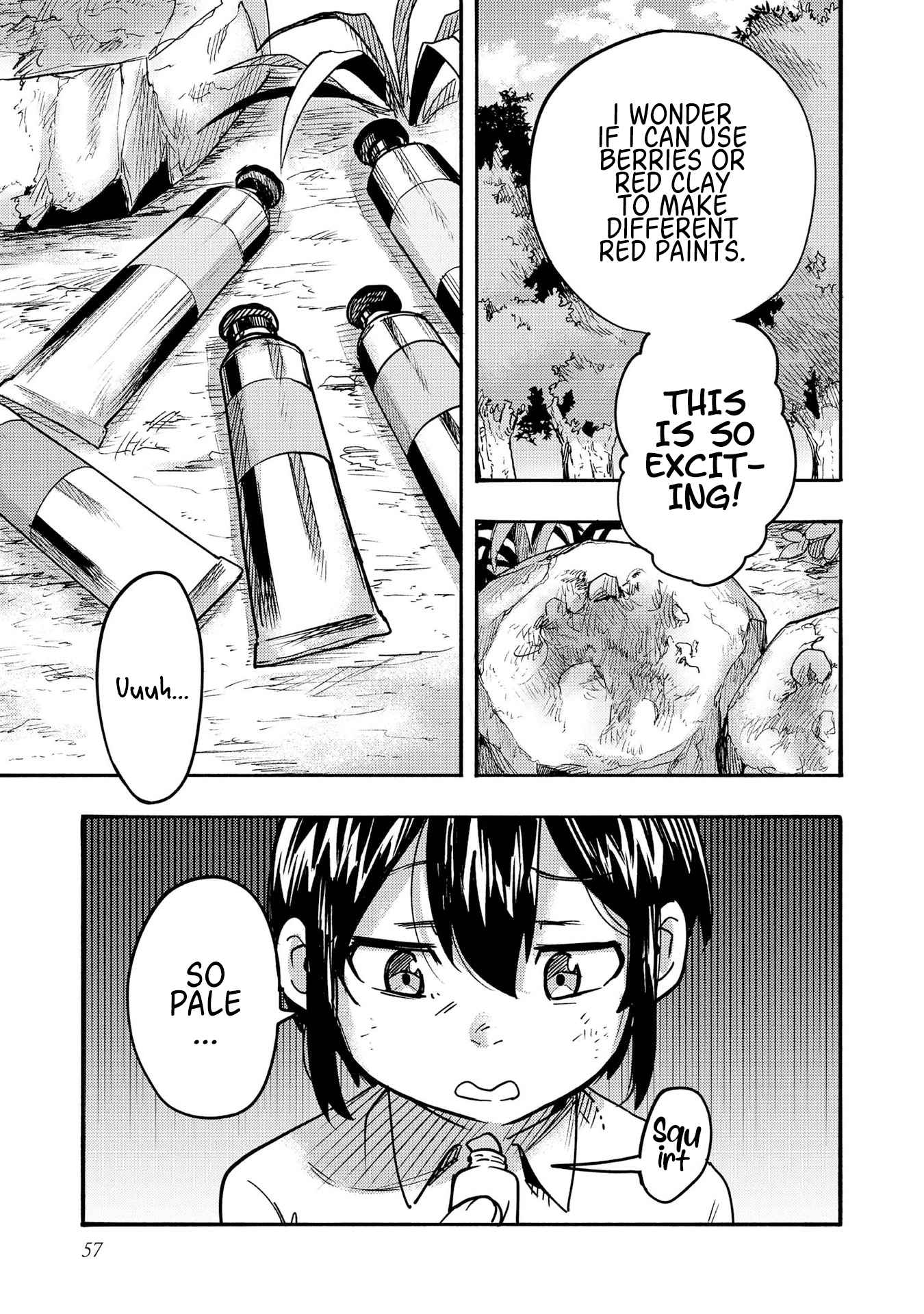 Kyou mo E ni Kaita Mochi ga Umai Chapter 2 page 9