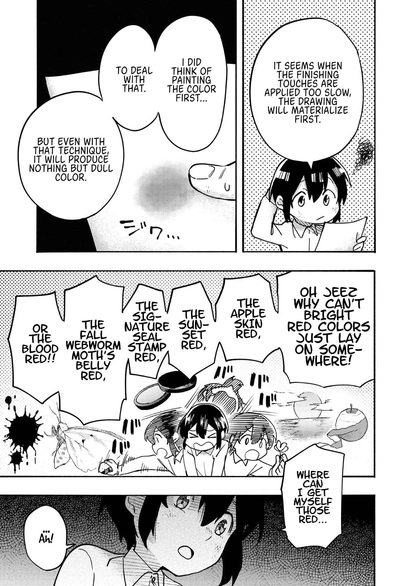 Kyou mo E ni Kaita Mochi ga Umai Chapter 2 page 11