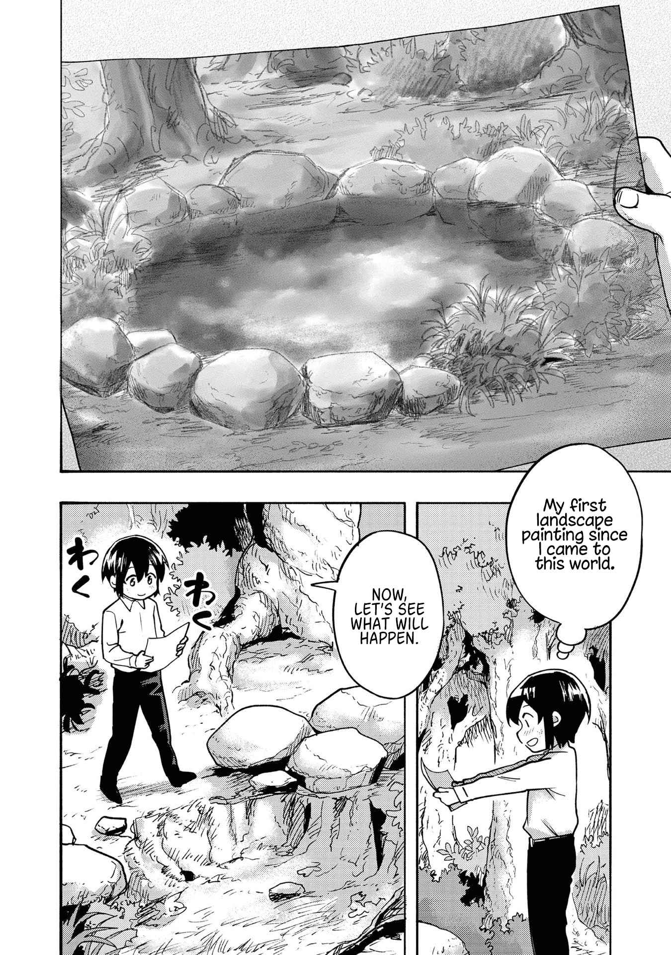 Kyou mo E ni Kaita Mochi ga Umai Chapter 2 page 20