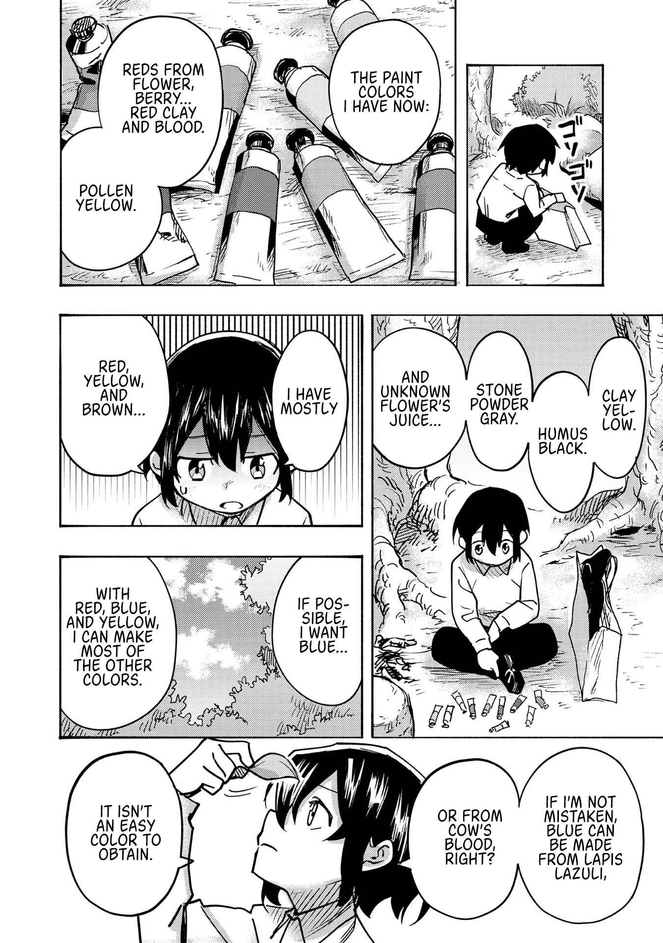 Kyou mo E ni Kaita Mochi ga Umai Chapter 2 page 29