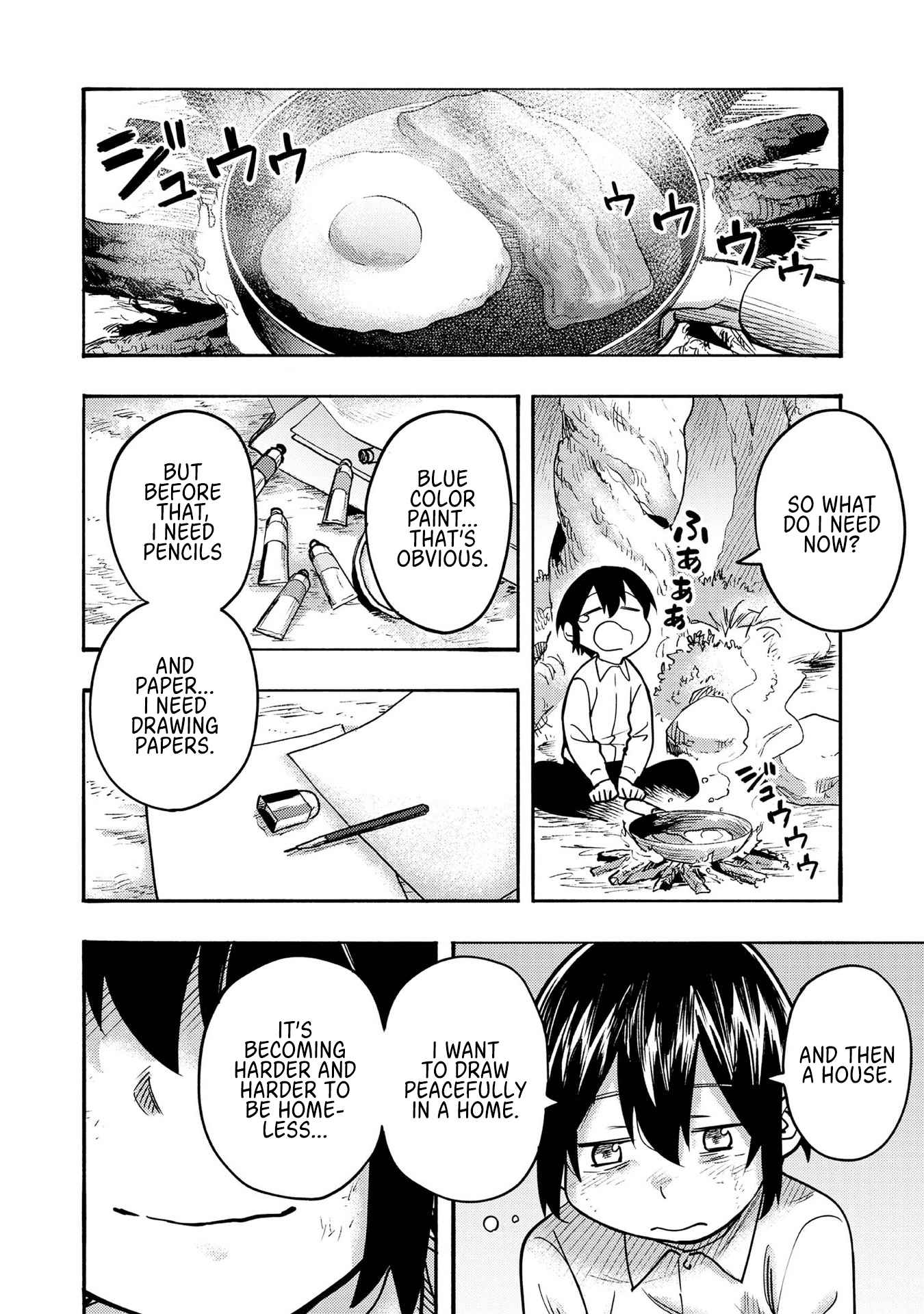 Kyou mo E ni Kaita Mochi ga Umai Chapter 2 page 35