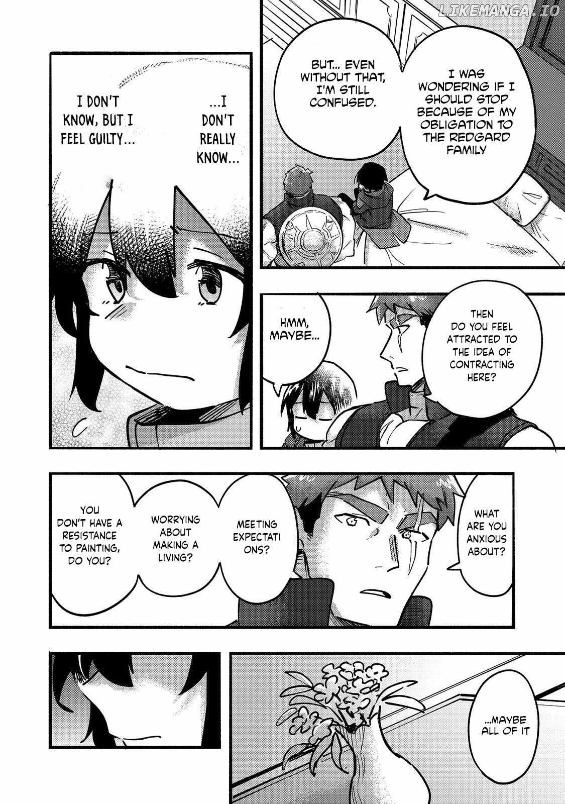 Kyou mo E ni Kaita Mochi ga Umai Chapter 22 page 27