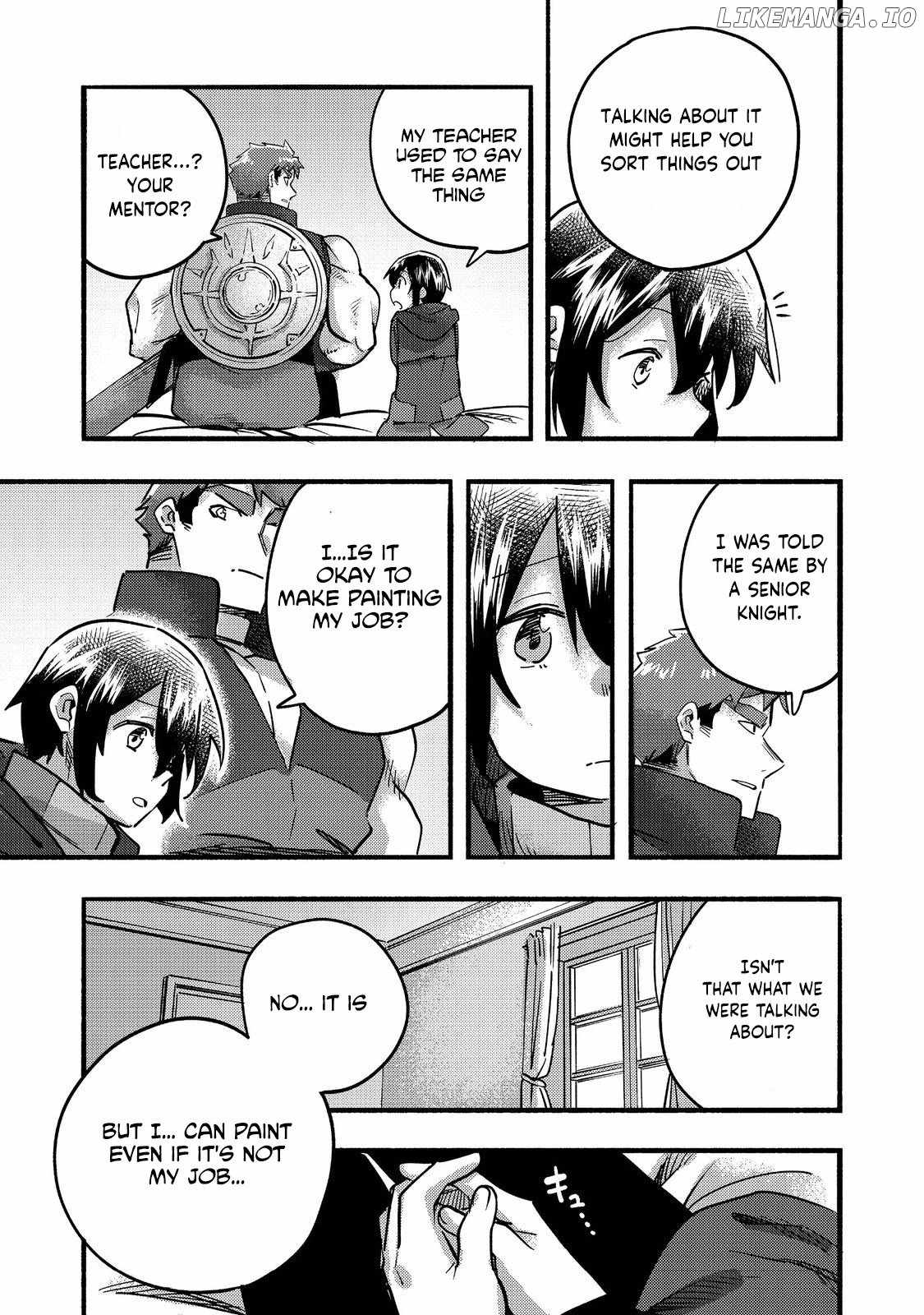 Kyou mo E ni Kaita Mochi ga Umai Chapter 22 page 26