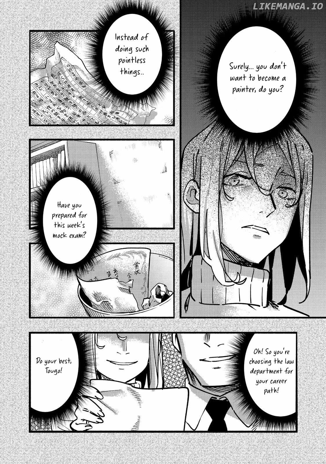 Kyou mo E ni Kaita Mochi ga Umai Chapter 22 page 31