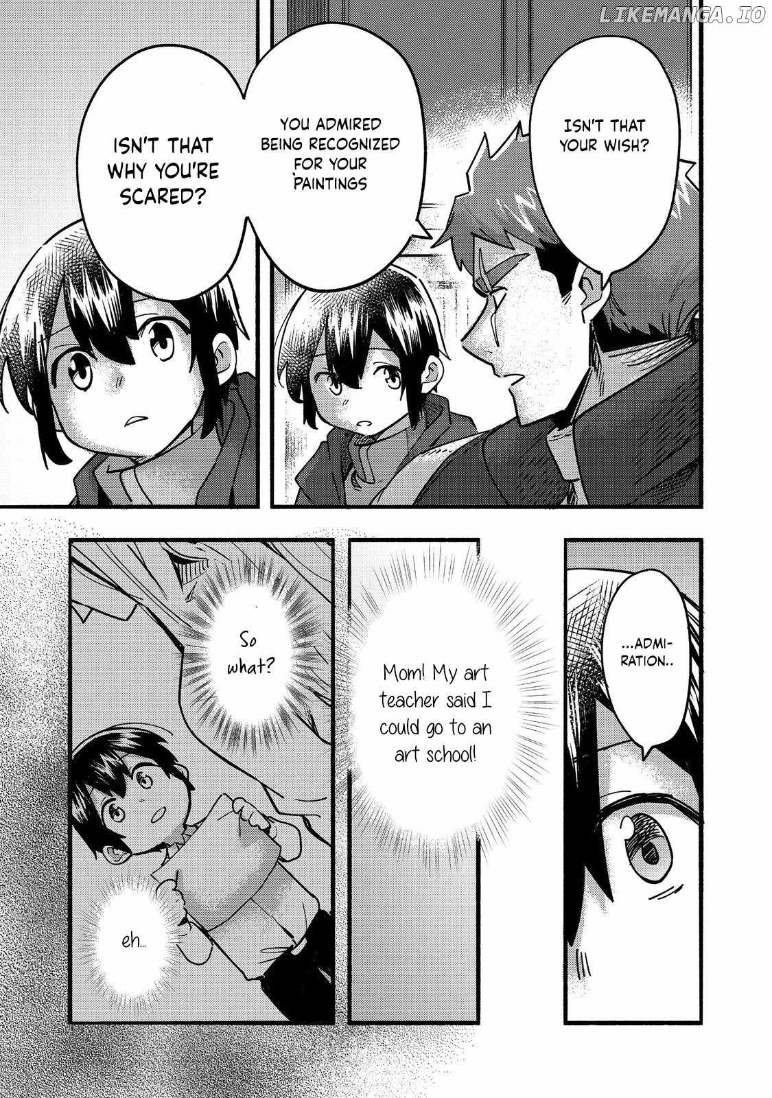 Kyou mo E ni Kaita Mochi ga Umai Chapter 22 page 30