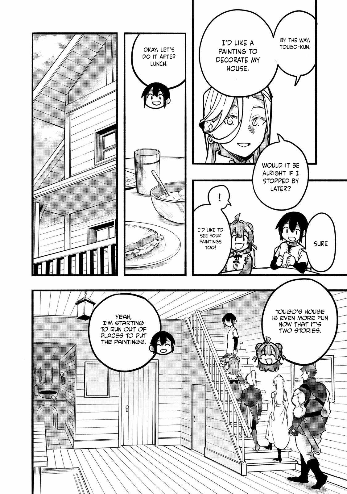 Kyou mo E ni Kaita Mochi ga Umai Chapter 23 page 13