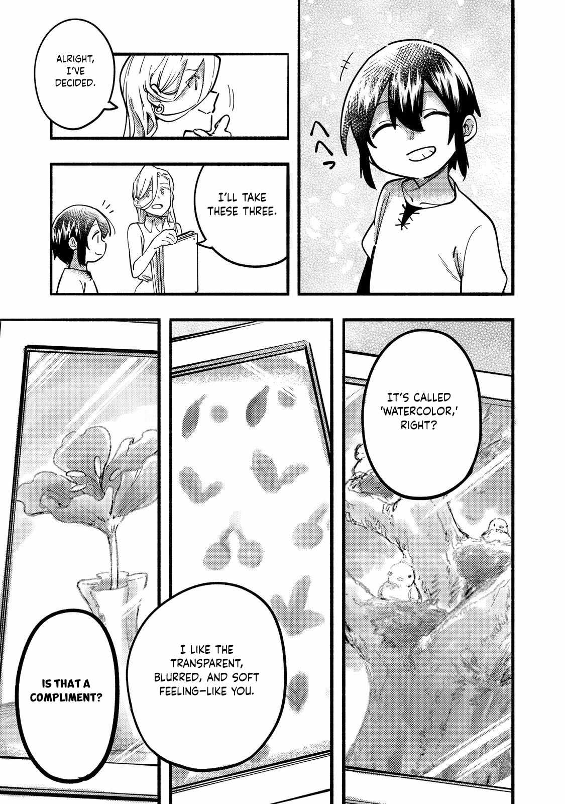 Kyou mo E ni Kaita Mochi ga Umai Chapter 23 page 16