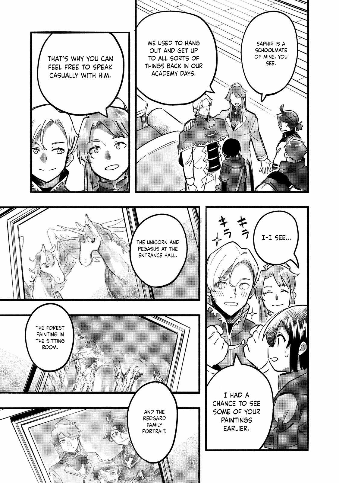Kyou mo E ni Kaita Mochi ga Umai Chapter 23 page 22