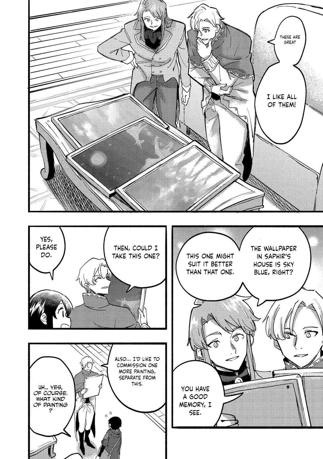 Kyou mo E ni Kaita Mochi ga Umai Chapter 23 page 25