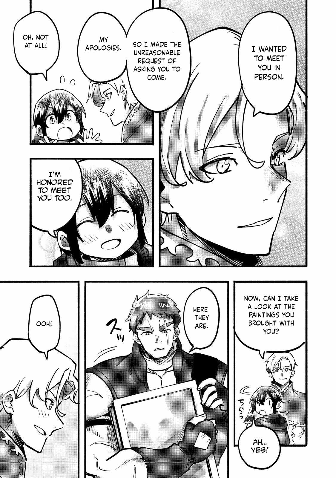 Kyou mo E ni Kaita Mochi ga Umai Chapter 23 page 24