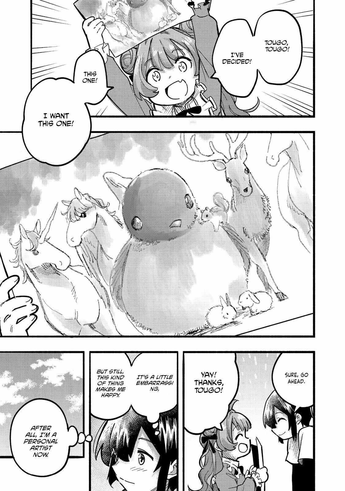 Kyou mo E ni Kaita Mochi ga Umai Chapter 23 page 18