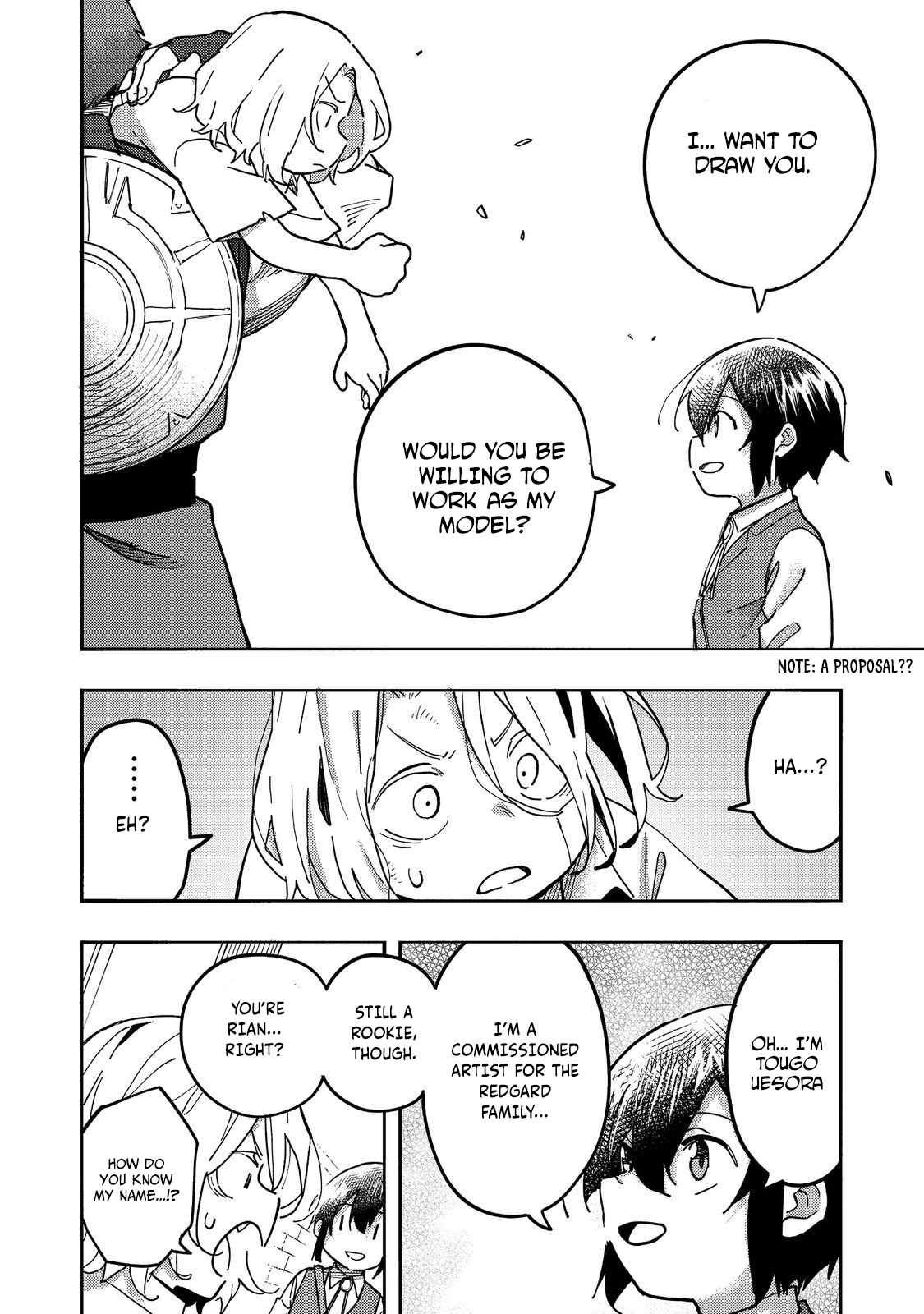 Kyou mo E ni Kaita Mochi ga Umai Chapter 25 page 19