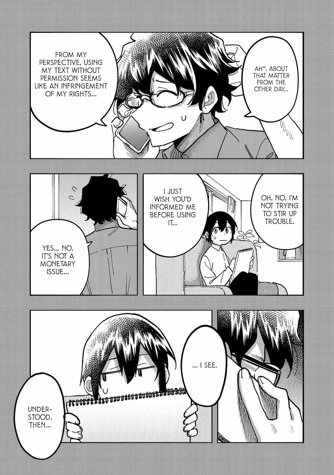 Kyou mo E ni Kaita Mochi ga Umai Chapter 25 page 34