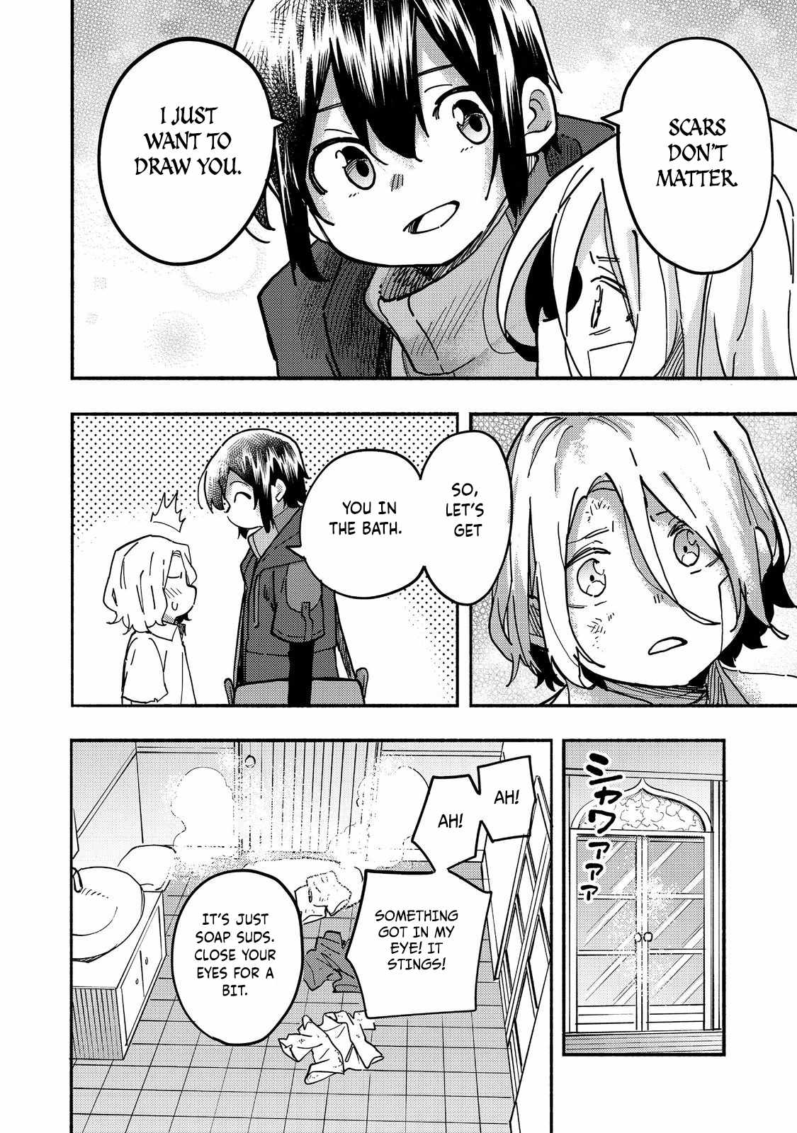 Kyou mo E ni Kaita Mochi ga Umai Chapter 26 page 15